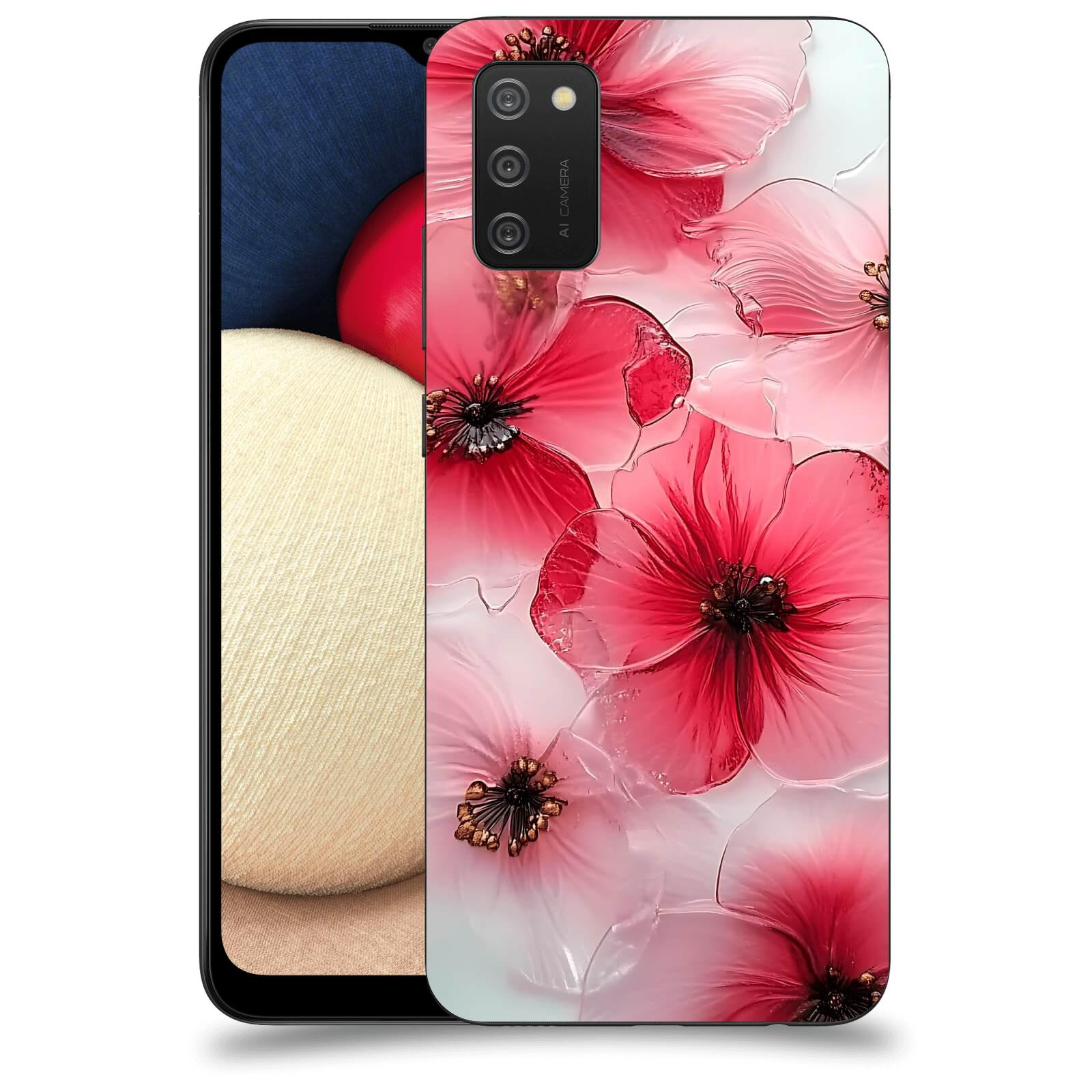 ACOVER Kryt na mobil Samsung Galaxy A02s A025G - Křehká elegance