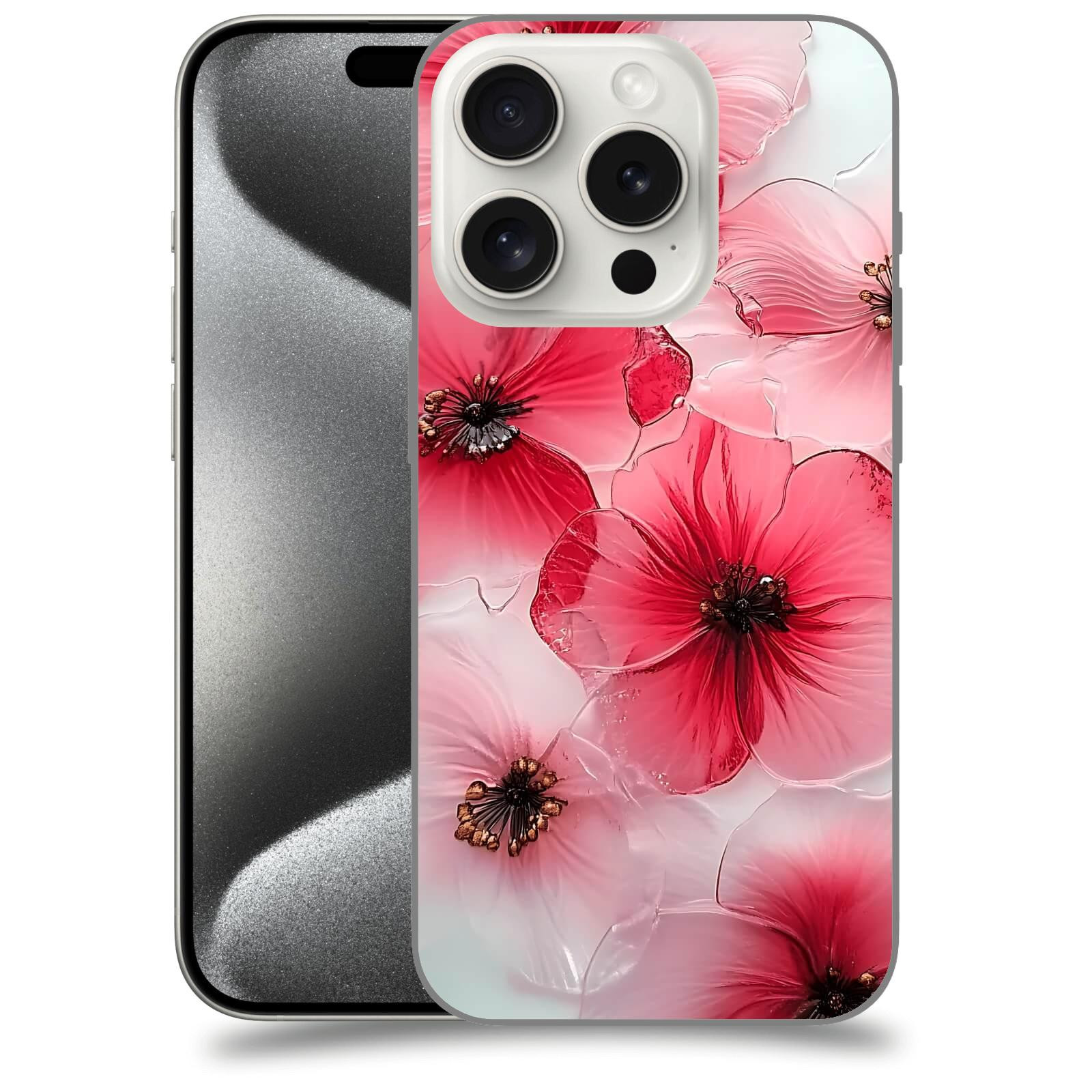 ACOVER Kryt na mobil Apple iPhone 15 pro - Křehká elegance