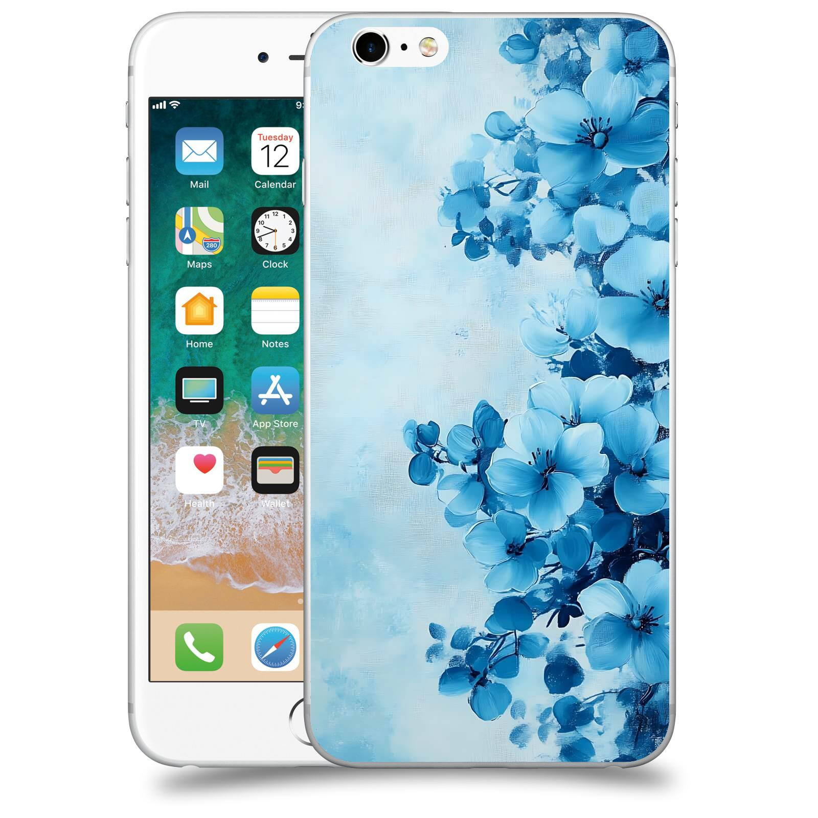 ACOVER Kryt na mobil Apple iPhone 6 Plus/6S Plus - Květinová malba