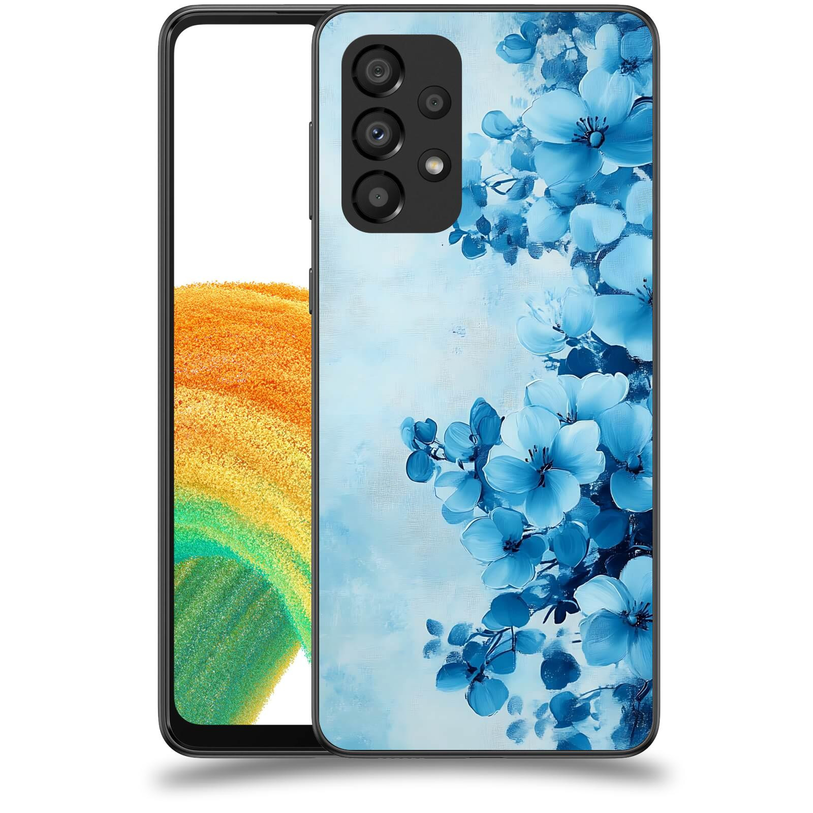 ACOVER Kryt na mobil Samsung Galaxy A33 5G A336 - Květinová malba