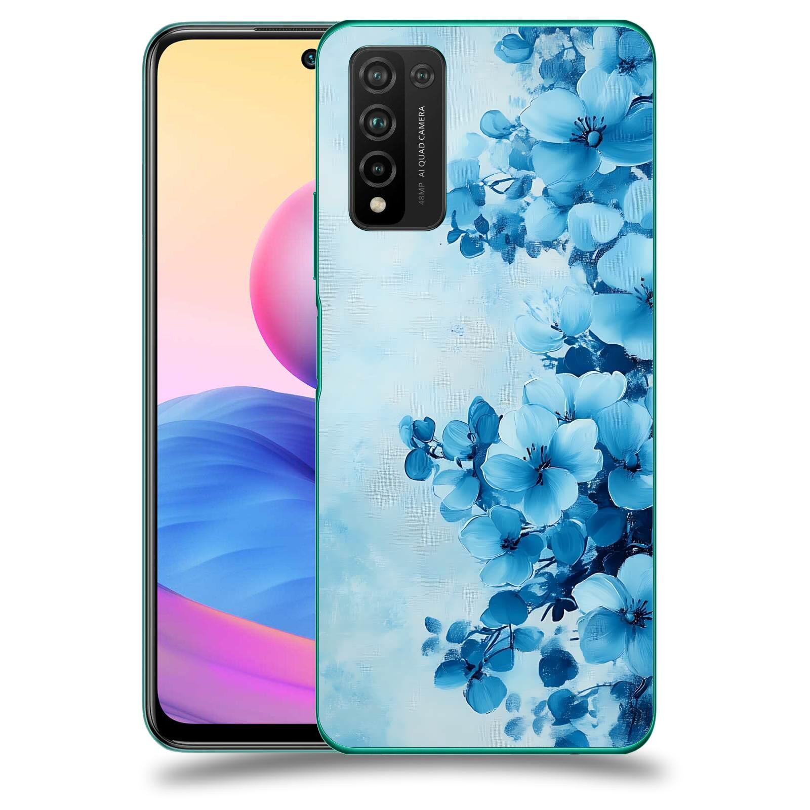 ACOVER Kryt na mobil Honor 10X Lite - Květinová malba