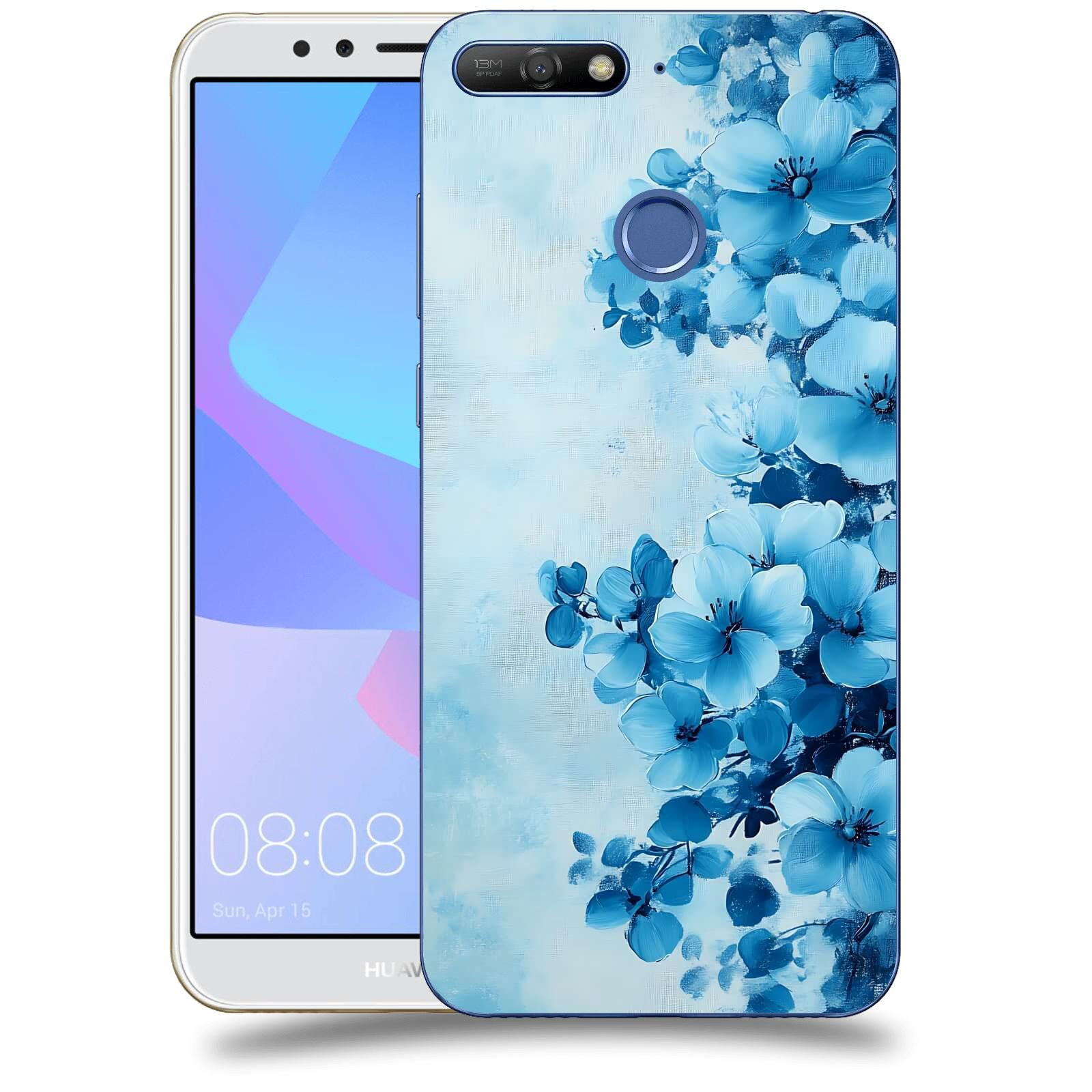 ACOVER Kryt na mobil Huawei Y6 Prime 2018 - Květinová malba