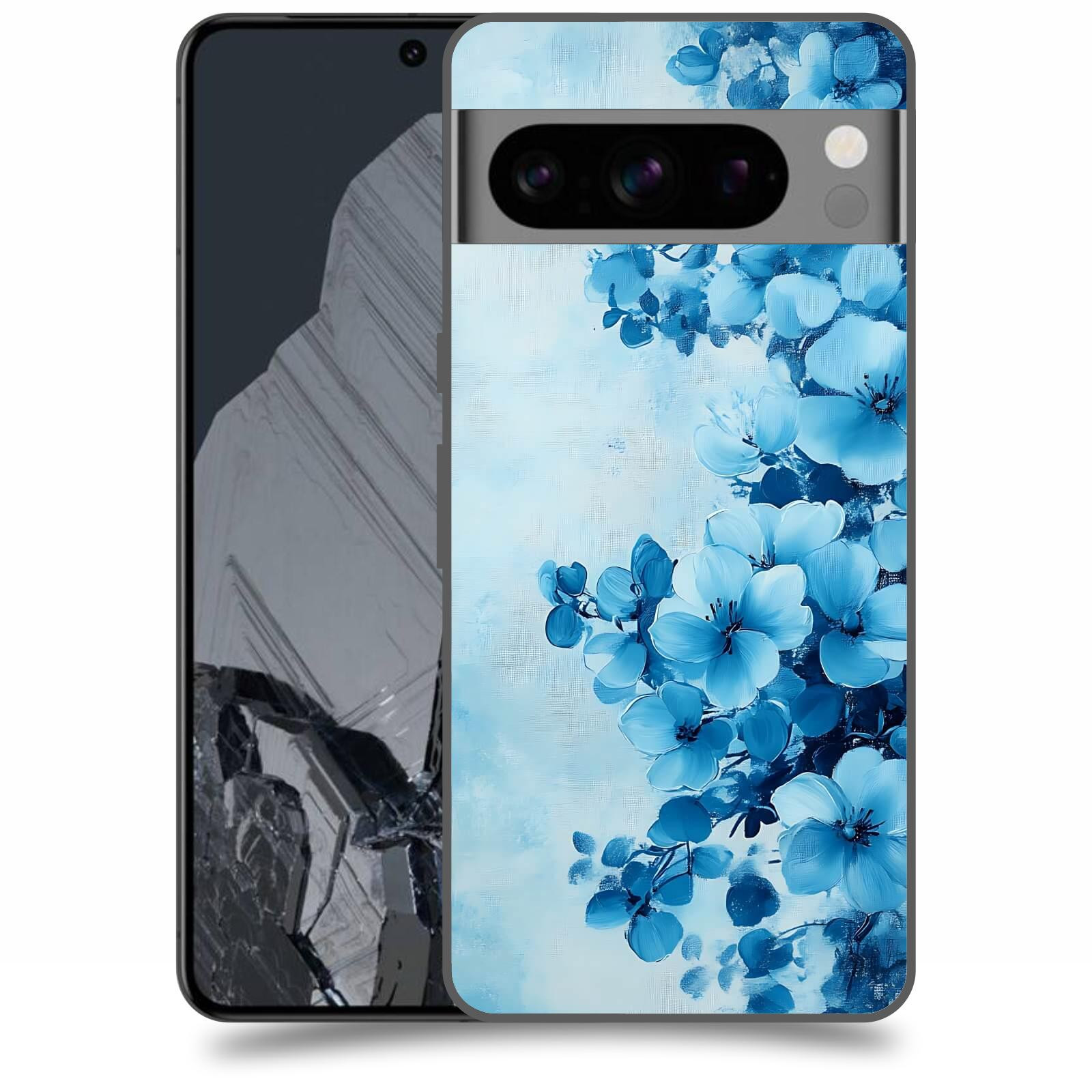 ACOVER Kryt na mobil Google Pixel 8 Pro - Květinová malba