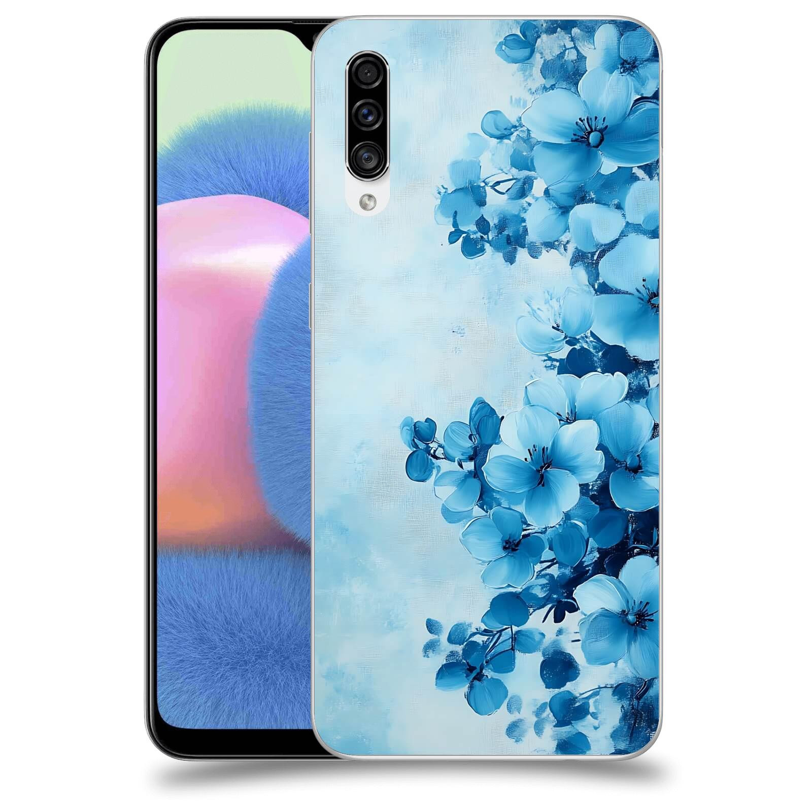 ACOVER Kryt na mobil Samsung Galaxy A30s A307F - Květinová malba