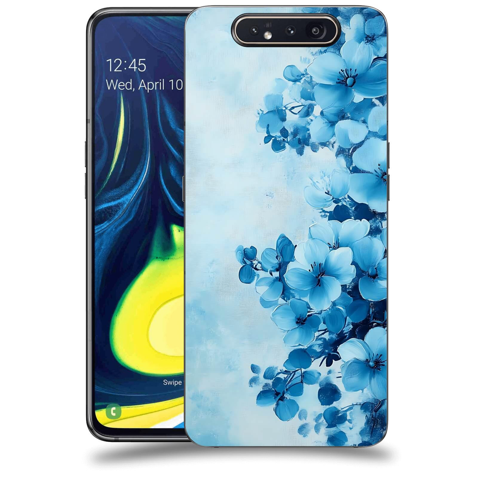 ACOVER Kryt na mobil Samsung Galaxy A80 A805F - Květinová malba