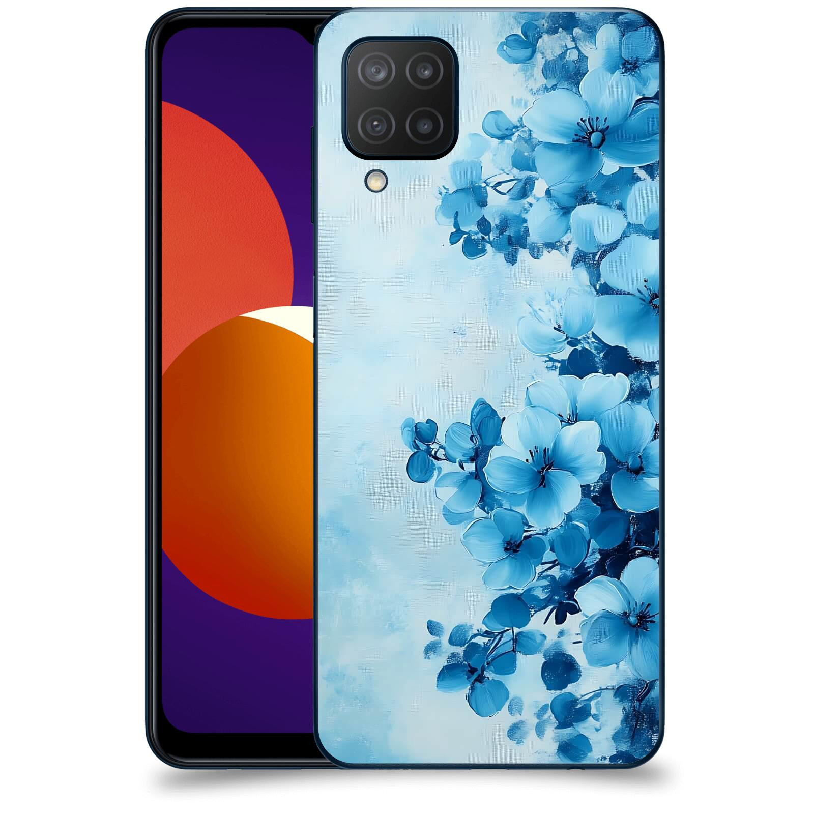 ACOVER Kryt na mobil Samsung Galaxy M12 M127F - Květinová malba