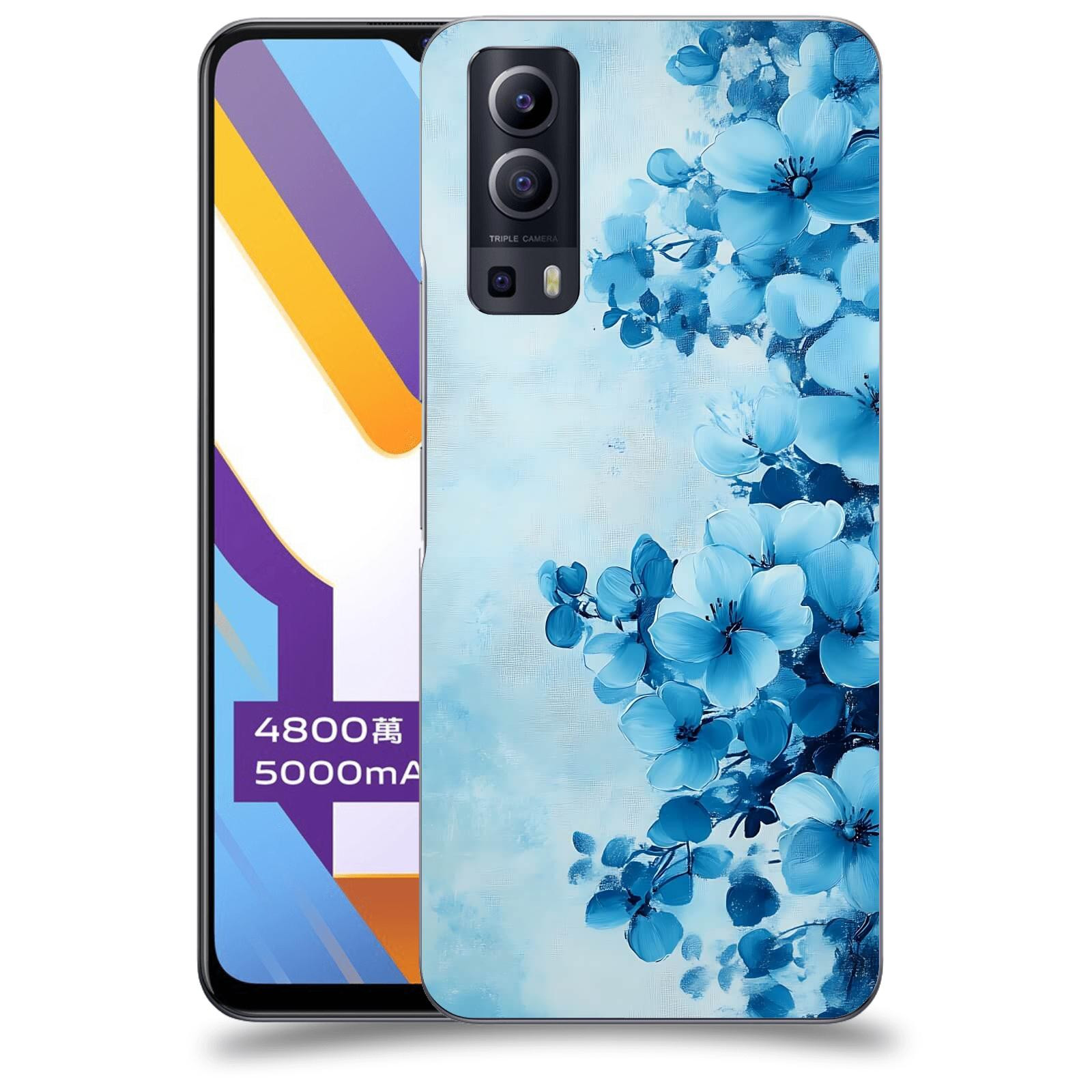 ACOVER Kryt na mobil Vivo Y52 5G - Květinová malba