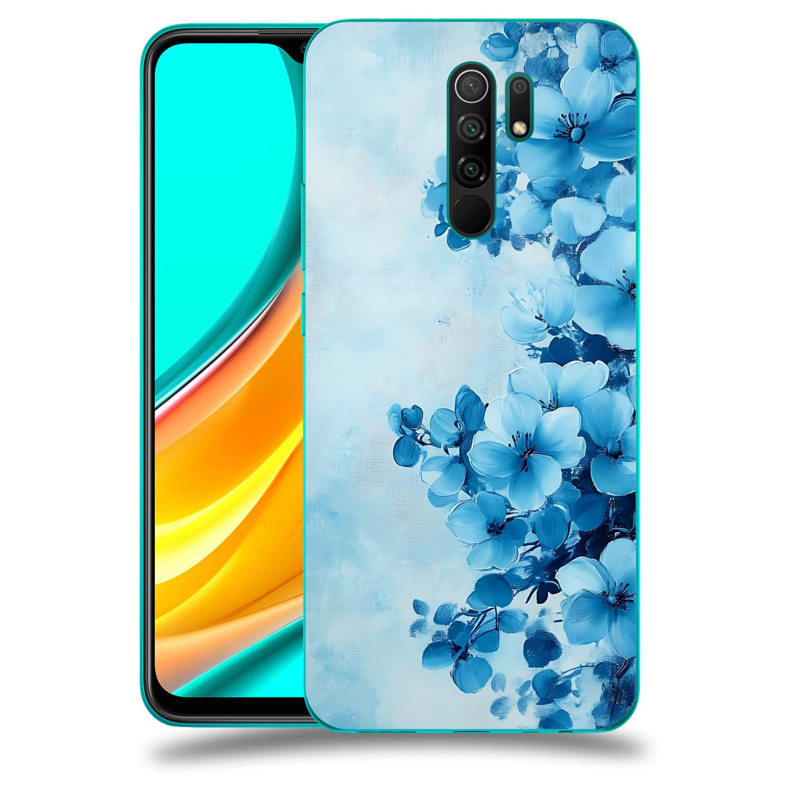 ACOVER Kryt na mobil Xiaomi Mi 9 - Květinová malba