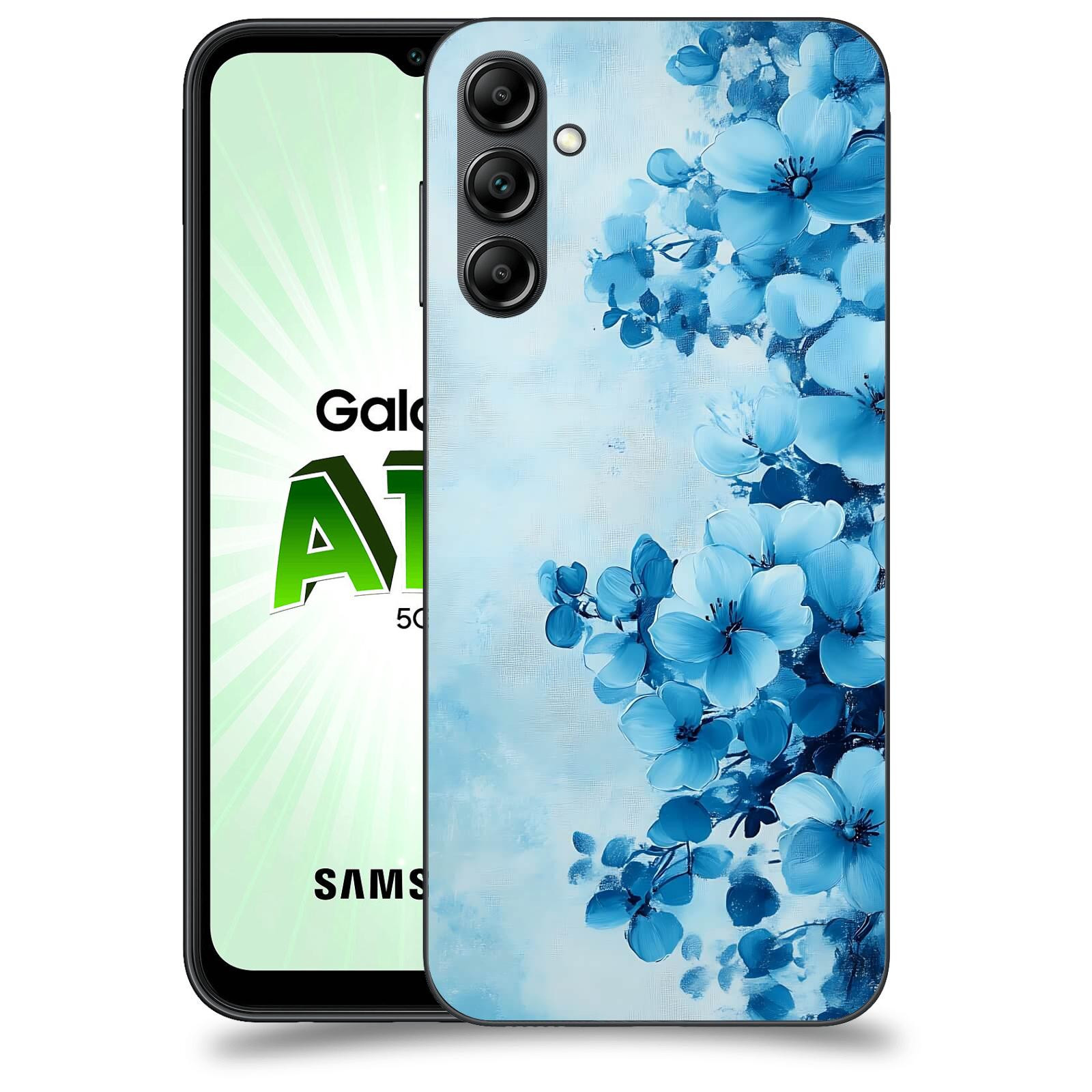 ACOVER Kryt na mobil Samsung Galaxy A14 5G - Květinová malba