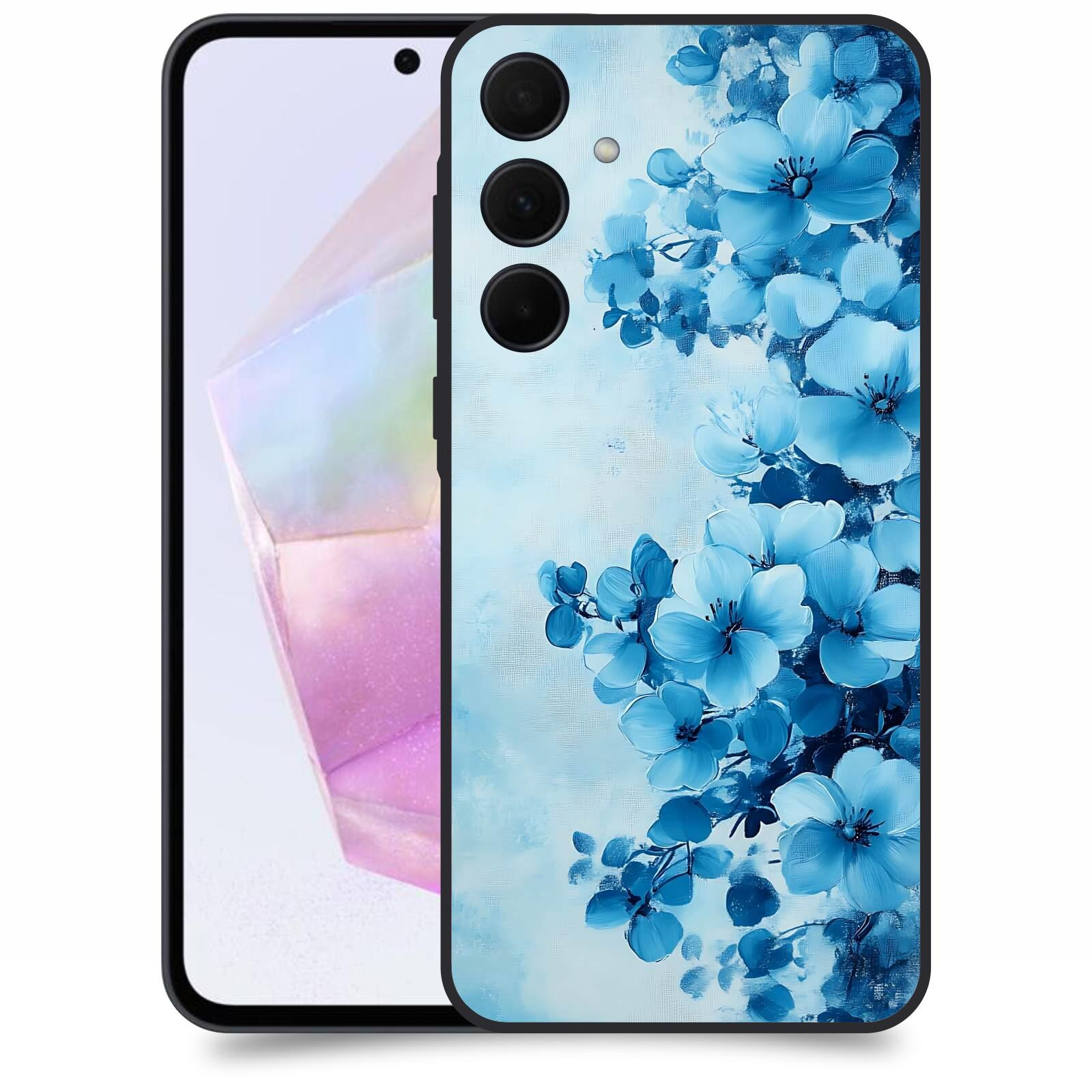 ACOVER Kryt na mobil Samsung Galaxy A35 5G - Květinová malba
