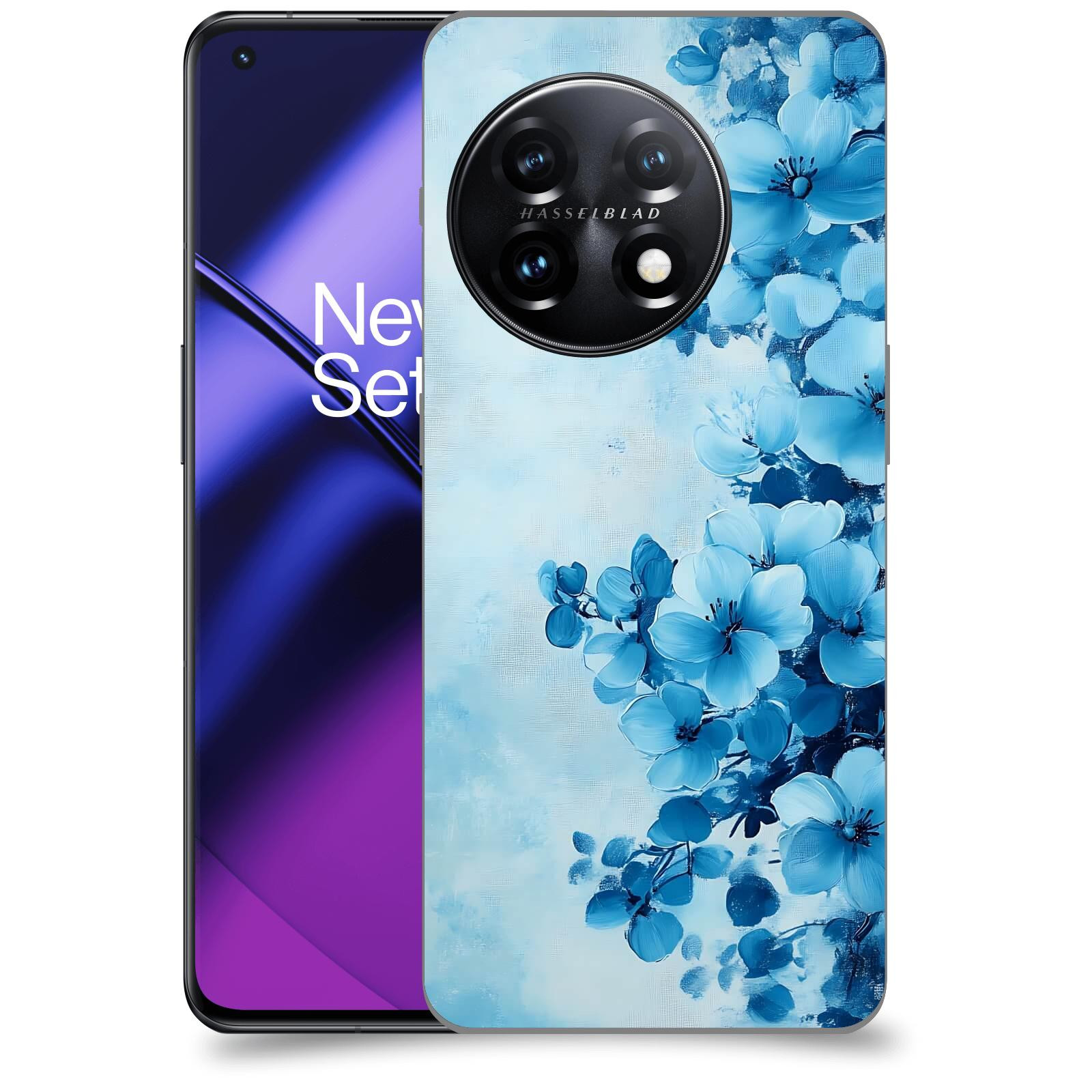 ACOVER Kryt na mobil OnePlus 11 5G - Květinová malba