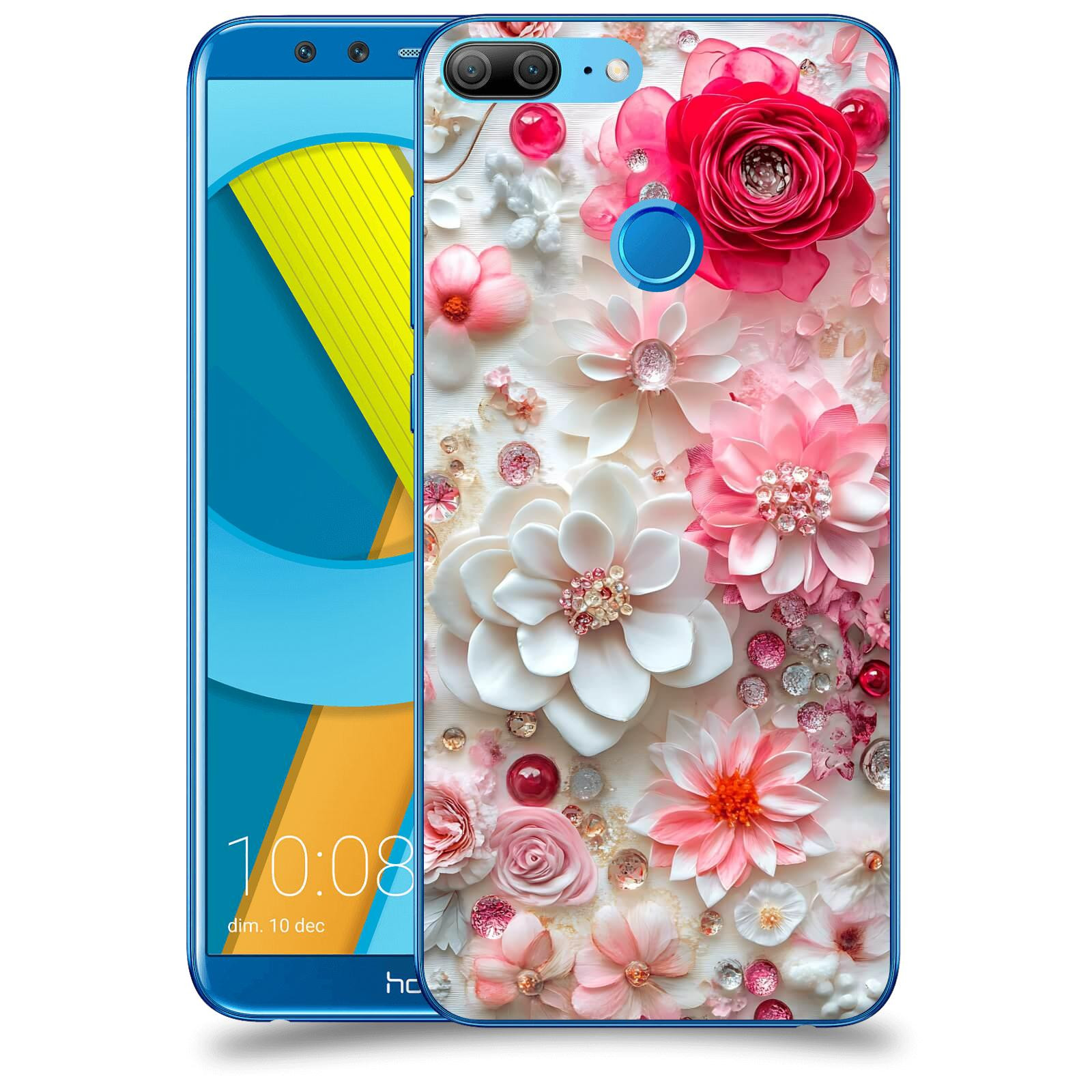 ACOVER Kryt na mobil Honor 9 Lite - Květinový luxus