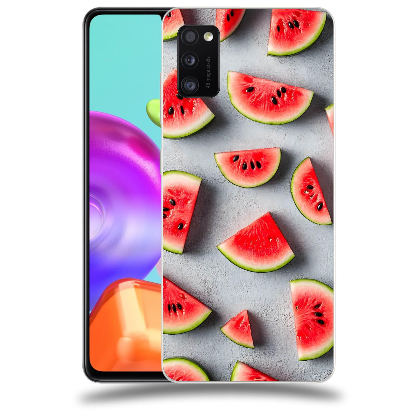 ACOVER Kryt na mobil Samsung Galaxy A41 A415F - Letní osvěžení