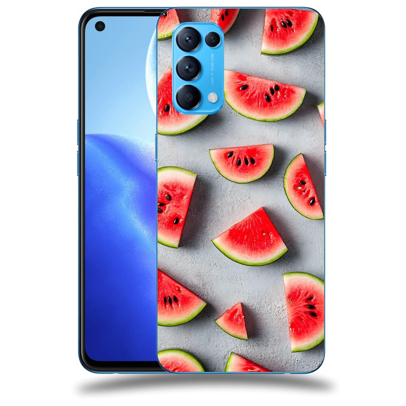ACOVER Kryt na mobil OPPO Reno 5 5G - Letní osvěžení