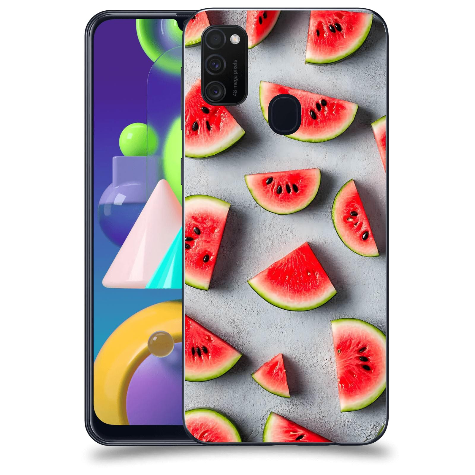 ACOVER Kryt na mobil Samsung Galaxy M21 M215F - Letní osvěžení