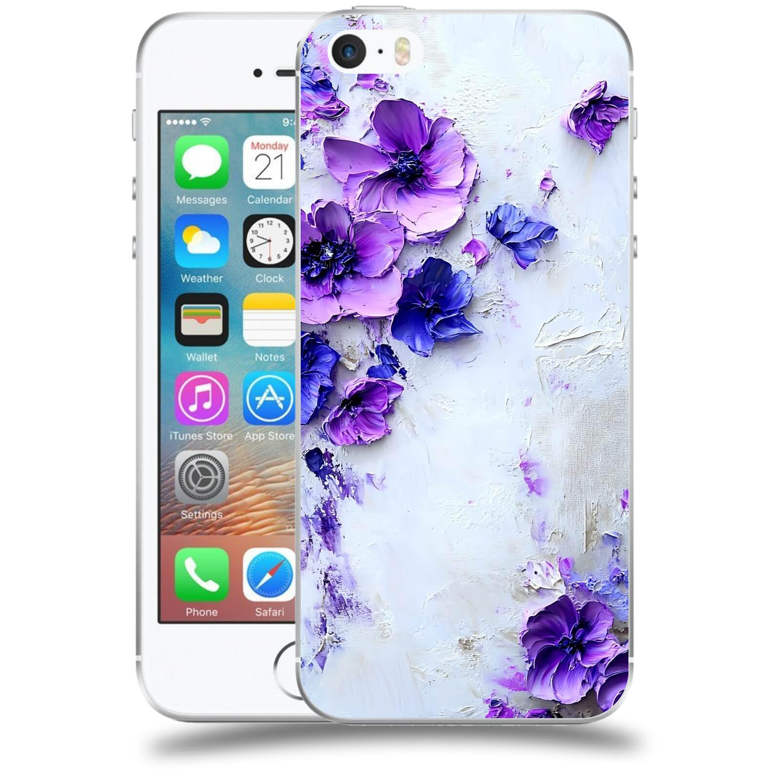 ACOVER Kryt na mobil Apple iPhone 5/5S/SE - Malířská něha