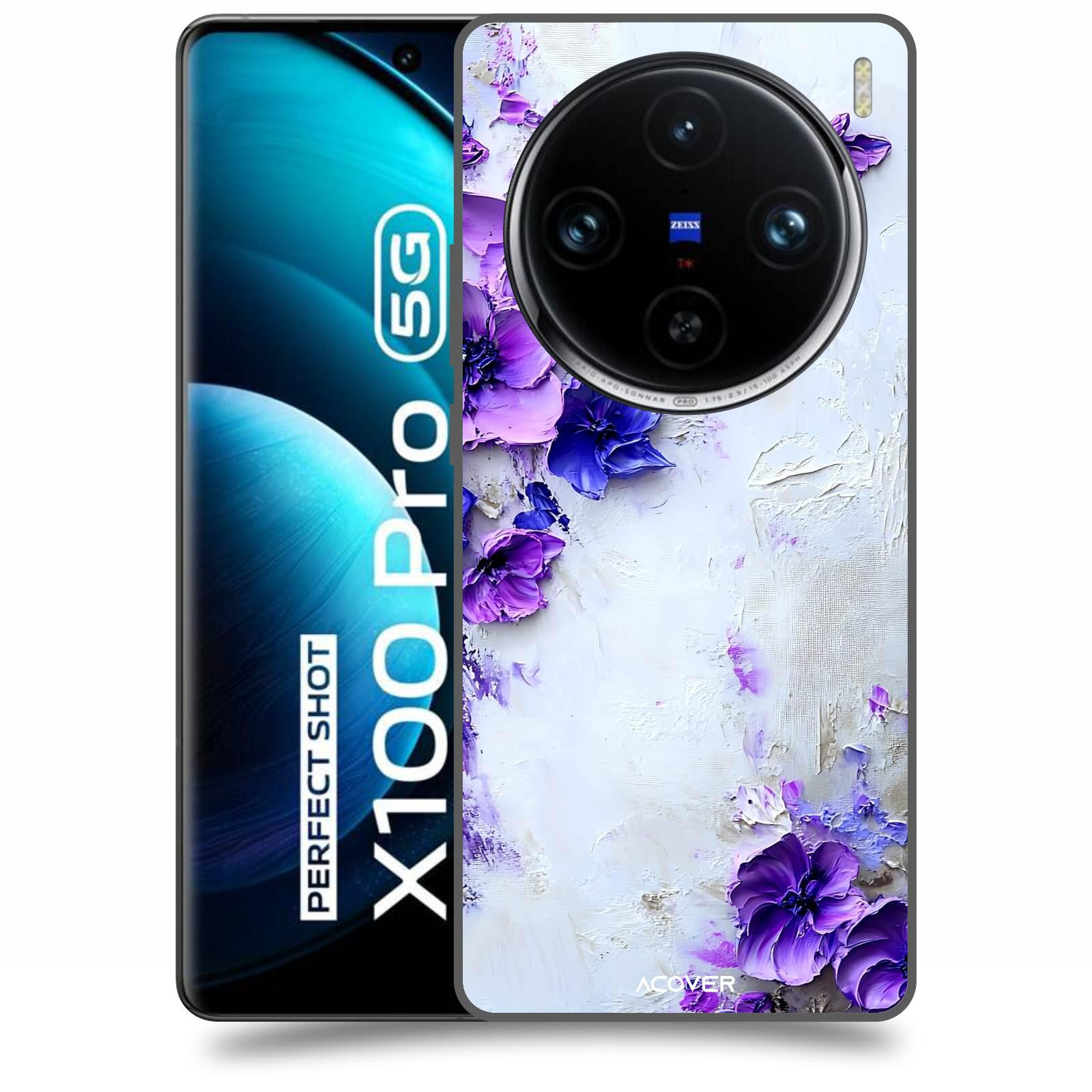 ACOVER Kryt na mobil Vivo X100 Pro - Malířská něha