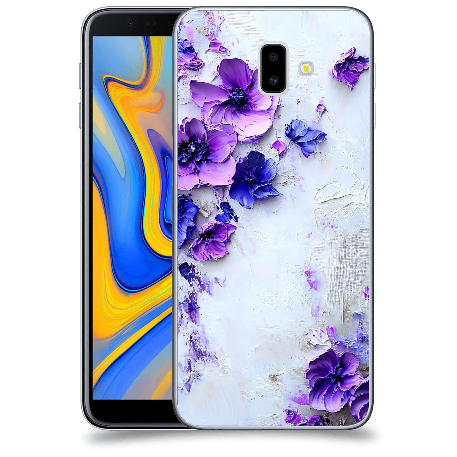 ACOVER Kryt na mobil Samsung Galaxy J6+ J610F - Malířská něha