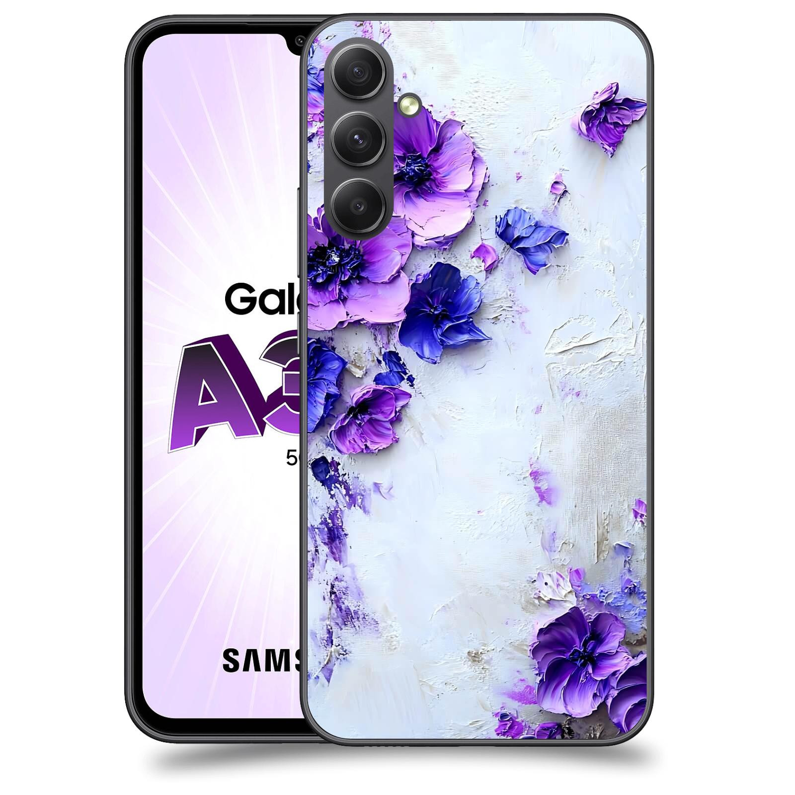 ACOVER Kryt na mobil Samsung Galaxy A34 - Malířská něha
