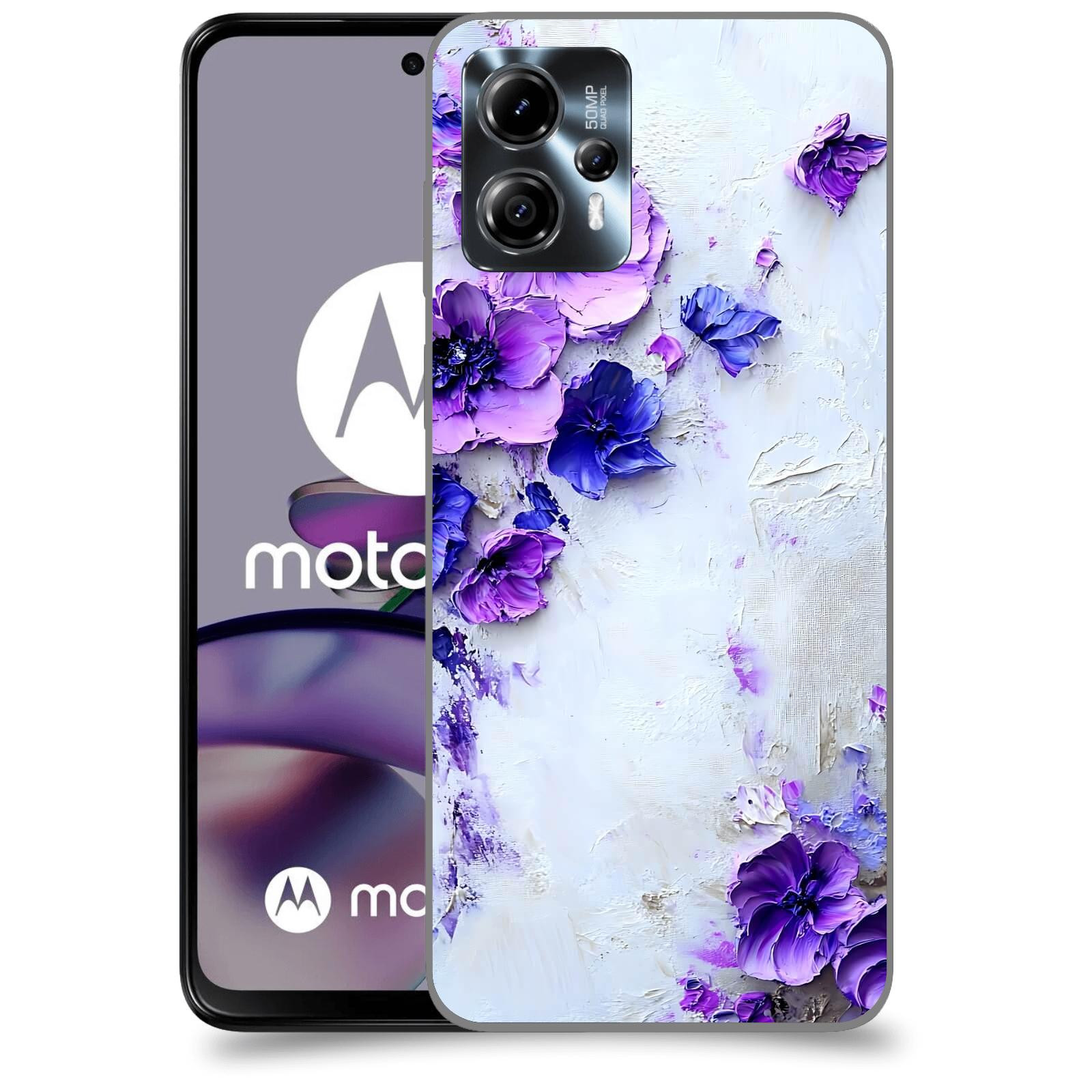 ACOVER Kryt na mobil Motorola Moto G13 - Malířská něha