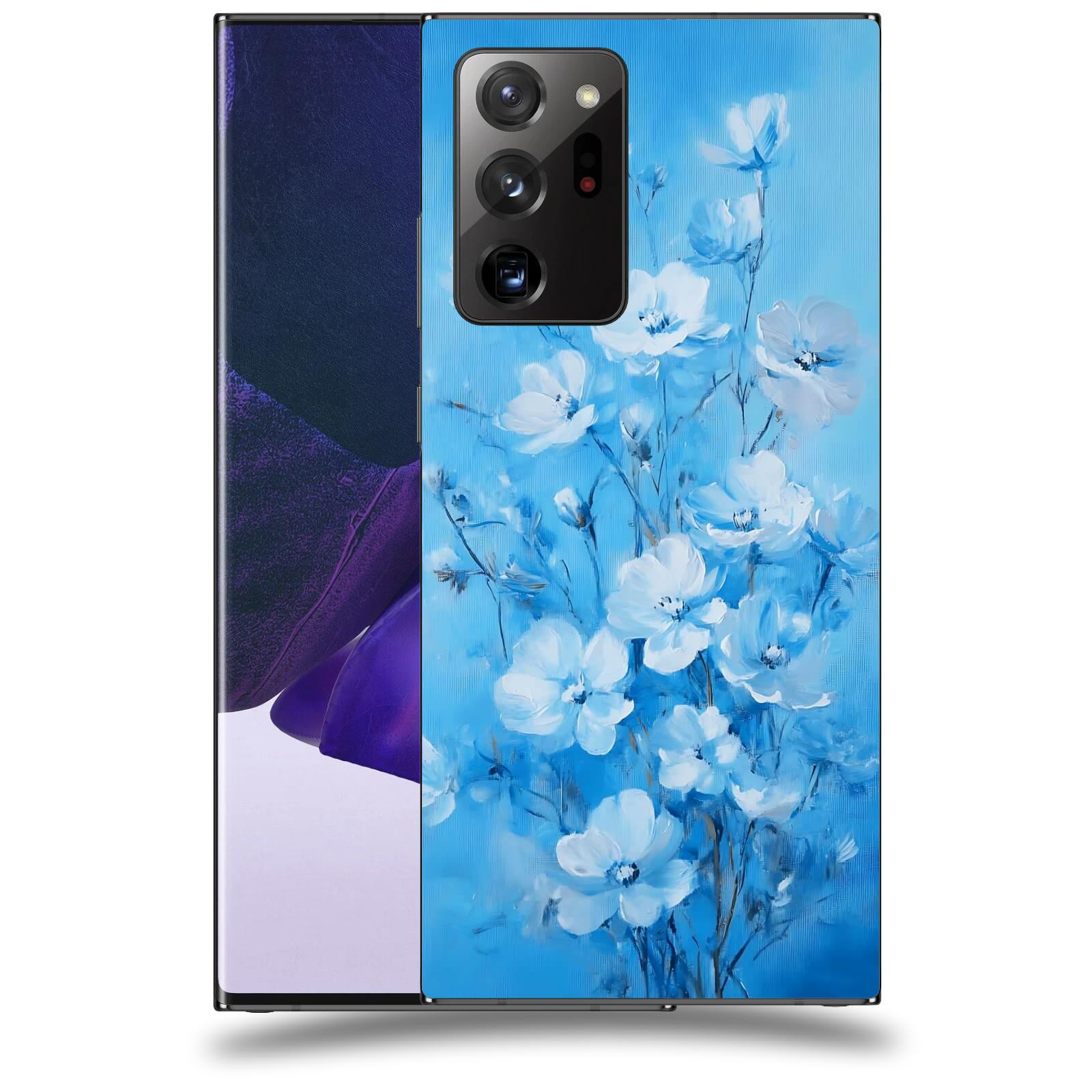 ACOVER Kryt na mobil Samsung Galaxy Note 20 Ultra - Modrá ilustrace