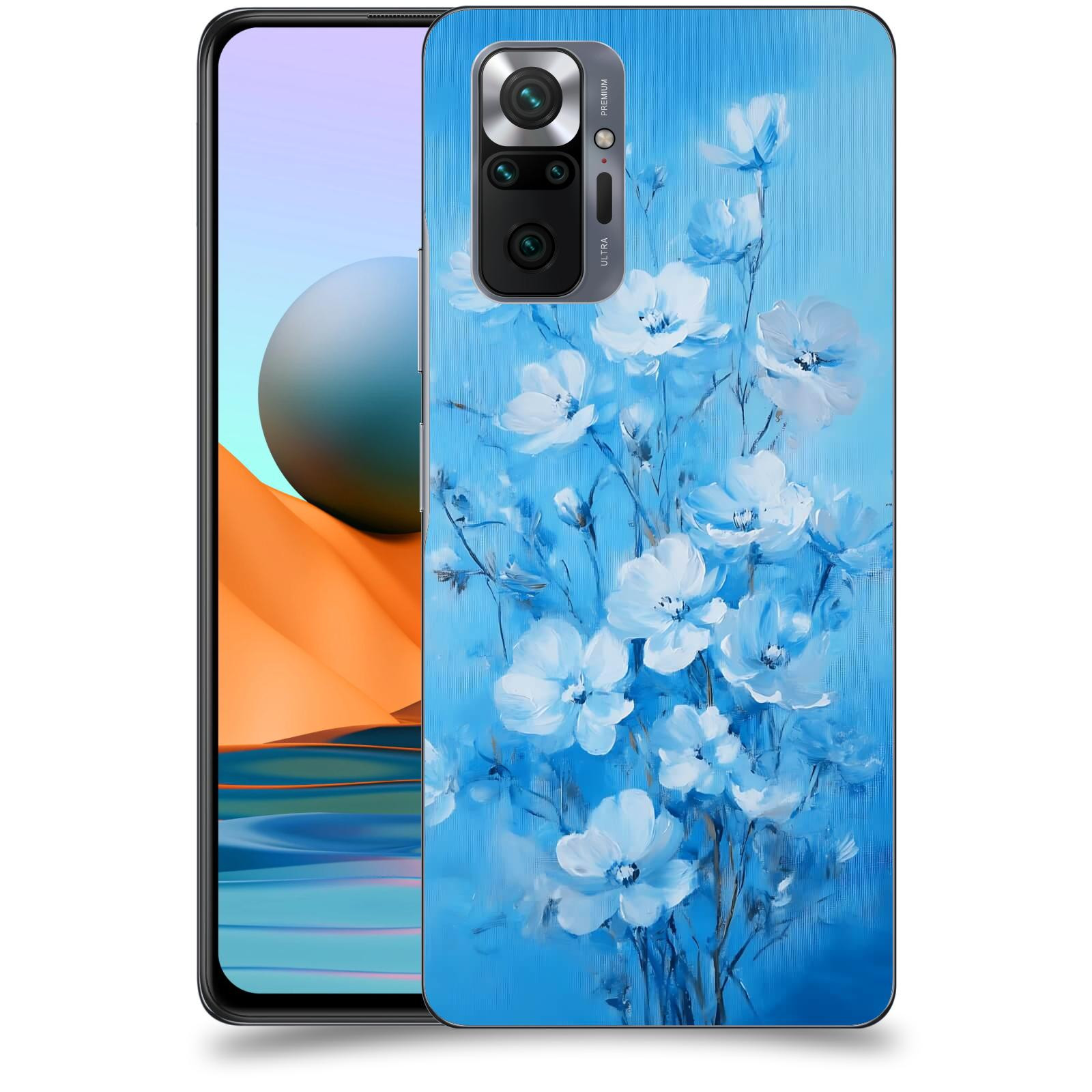 ACOVER Kryt na mobil Xiaomi Redmi Note 10 Pro - Modrá ilustrace