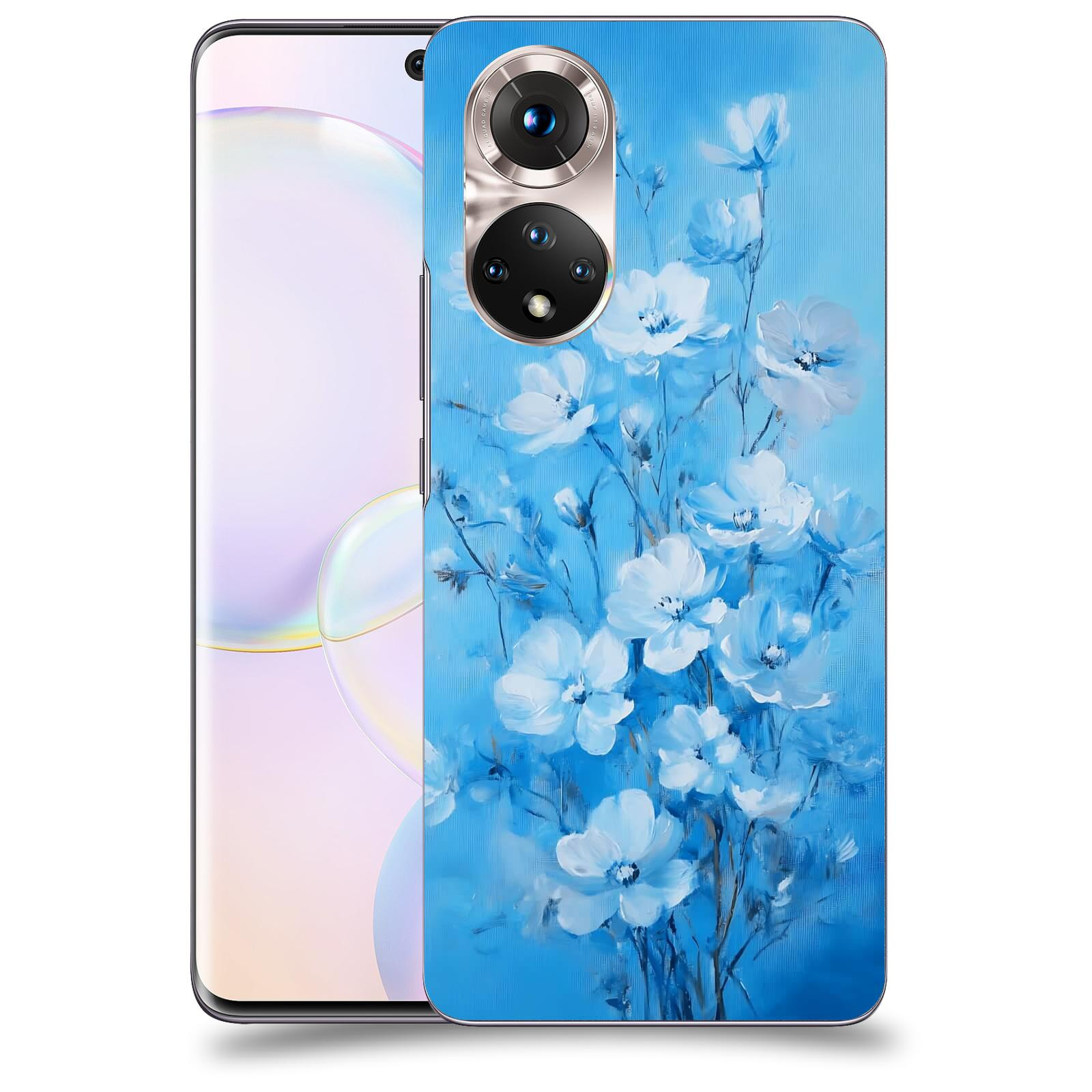 ACOVER Kryt na mobil Honor 50 5G - Modrá ilustrace