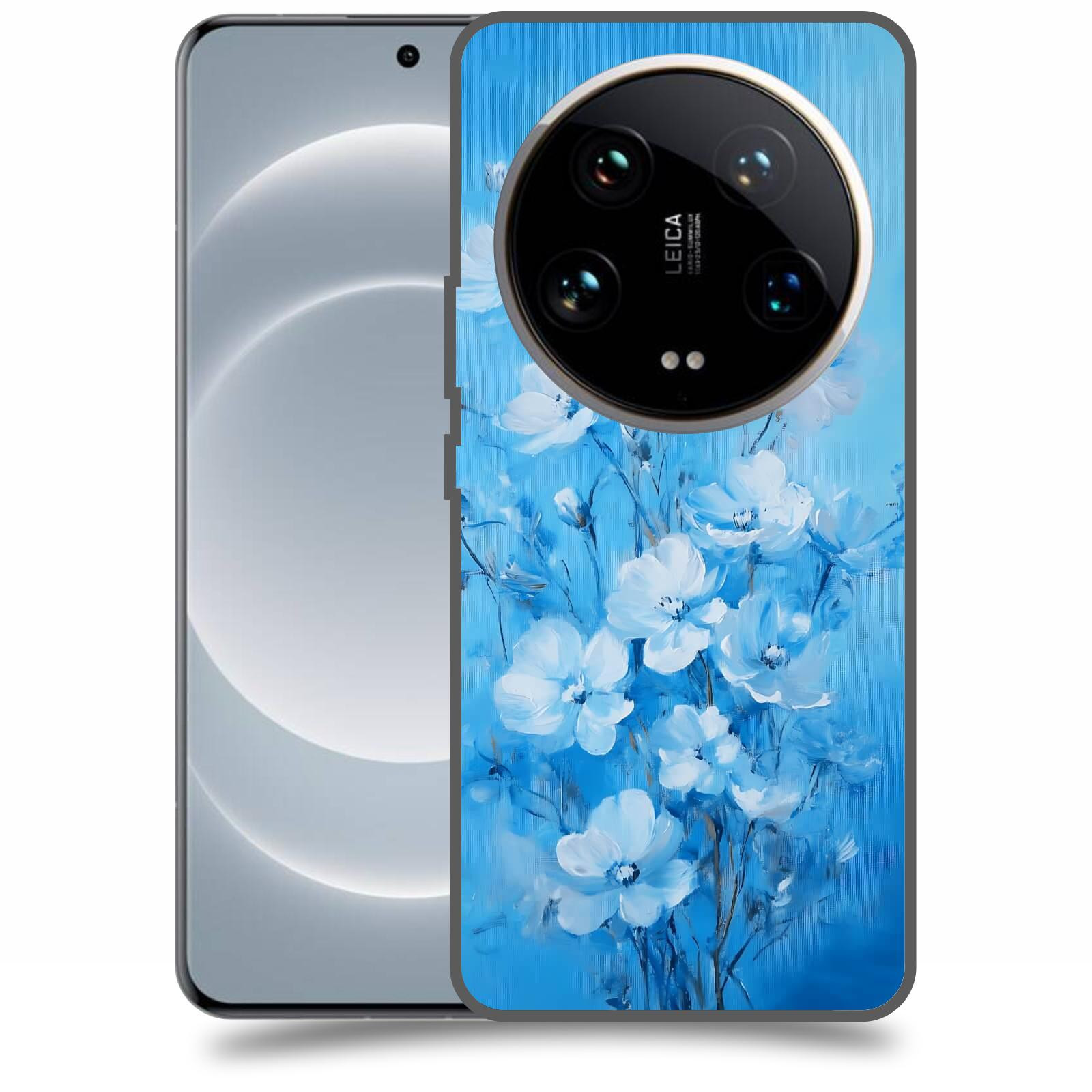 ACOVER Kryt na mobil Xiaomi 14 Ultra - Modrá ilustrace