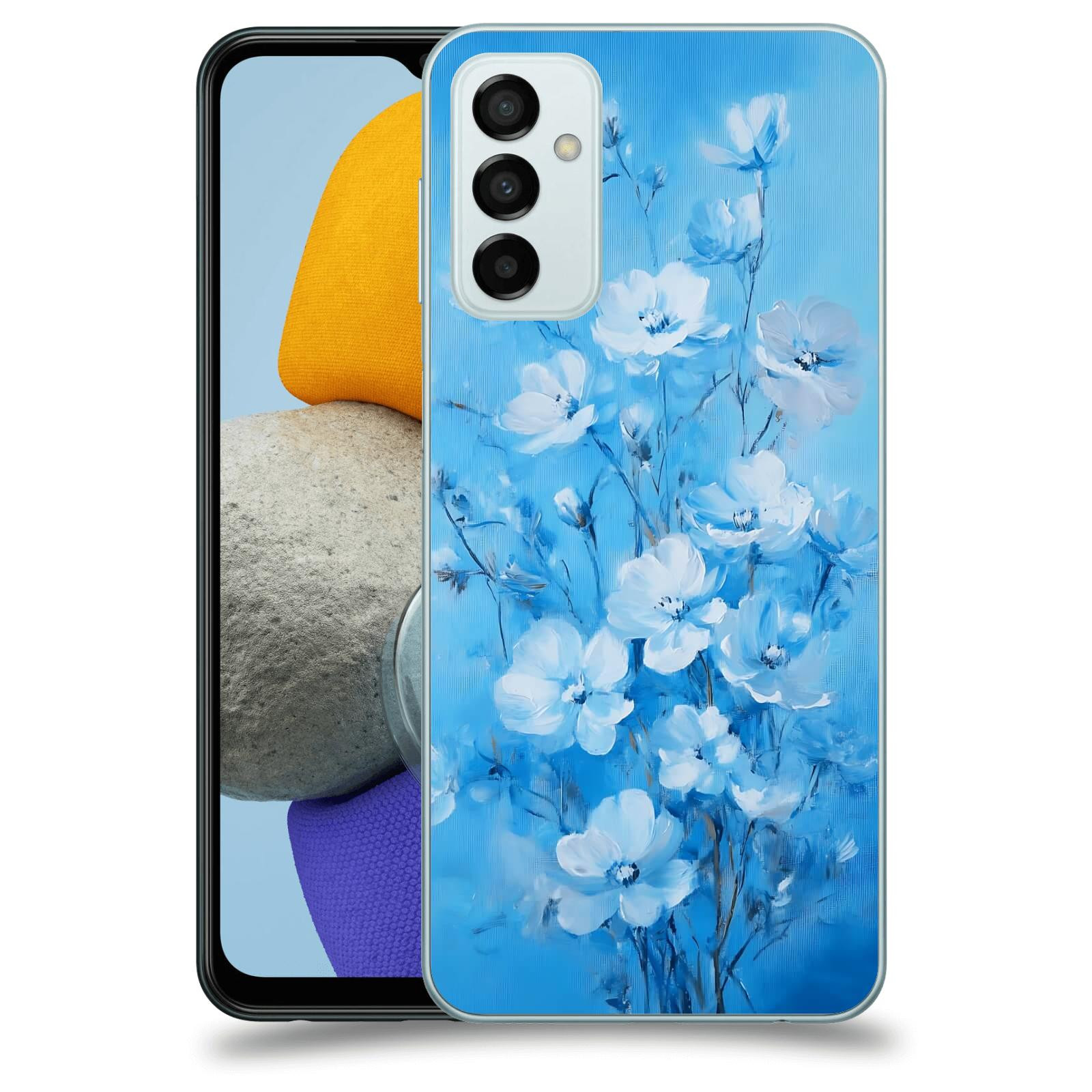 ACOVER Kryt na mobil Samsung Galaxy M23 5G - Modrá ilustrace