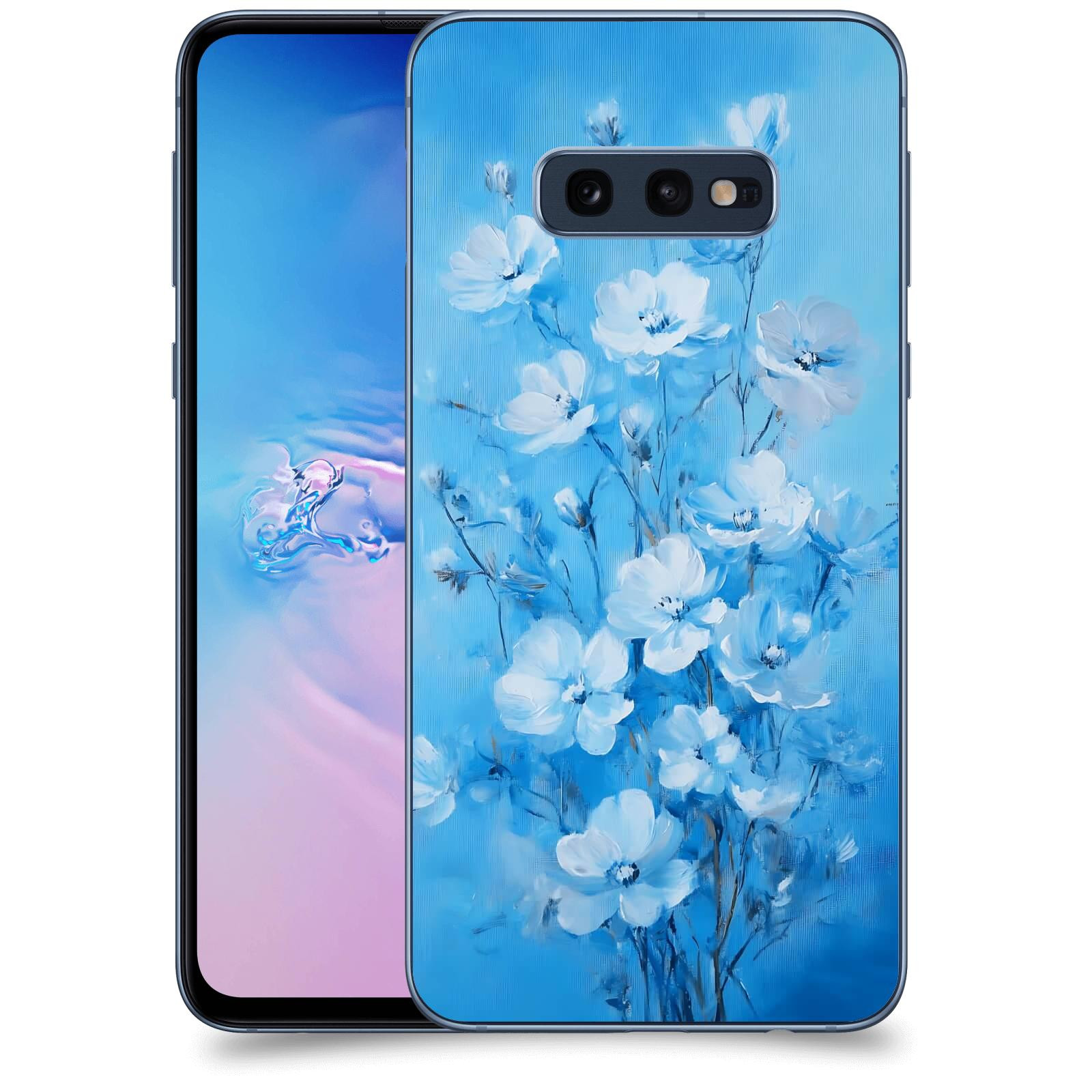 ACOVER Kryt na mobil Samsung Galaxy S10e G970 - Modrá ilustrace
