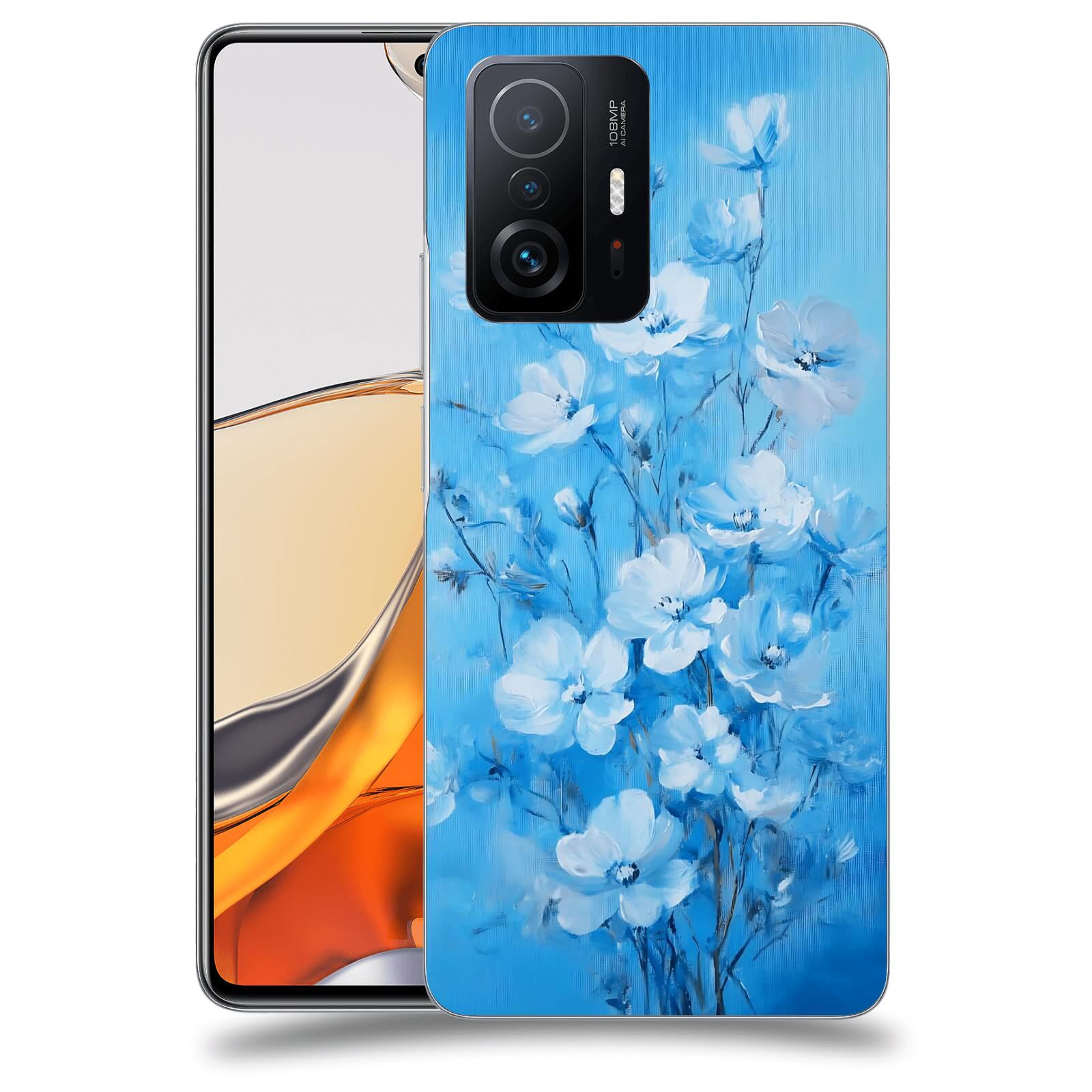 ACOVER Kryt na mobil Xiaomi 11T Pro - Modrá ilustrace