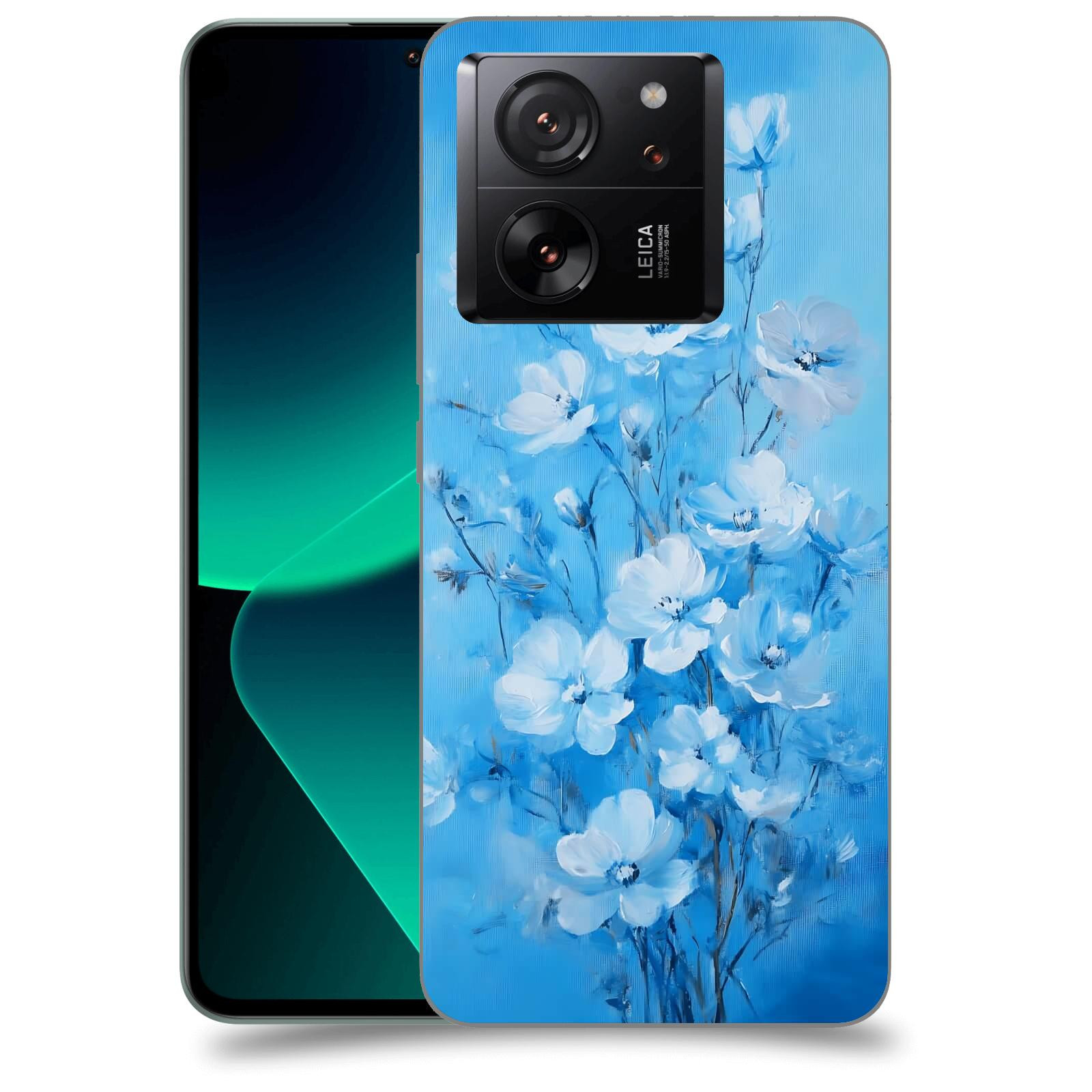 ACOVER Kryt na mobil Xiaomi 13T pro - Modrá ilustrace