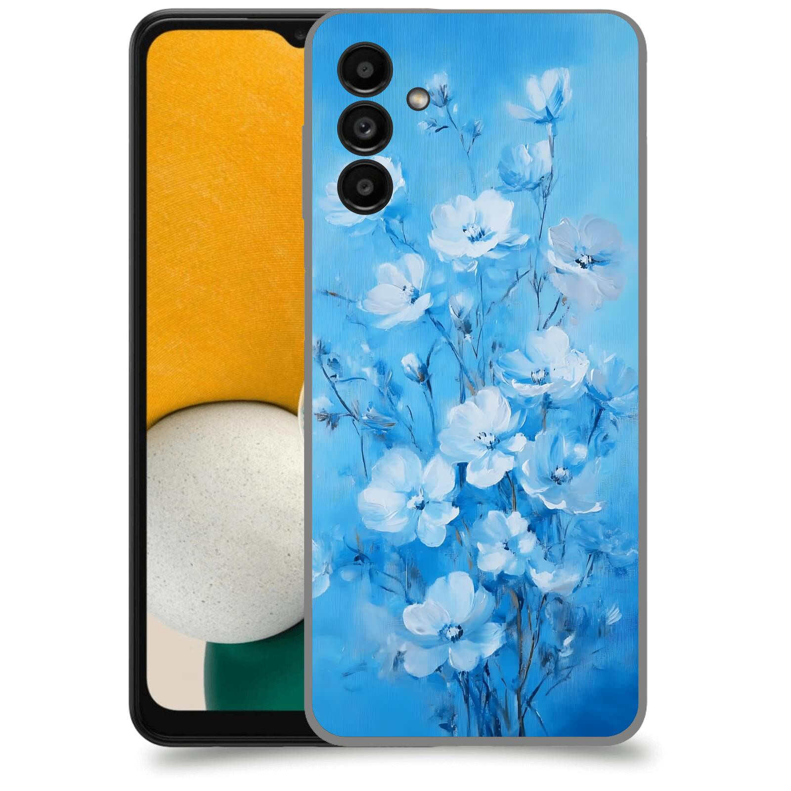ACOVER Kryt na mobil Samsung Galaxy A13 5G A136B - Modrá ilustrace