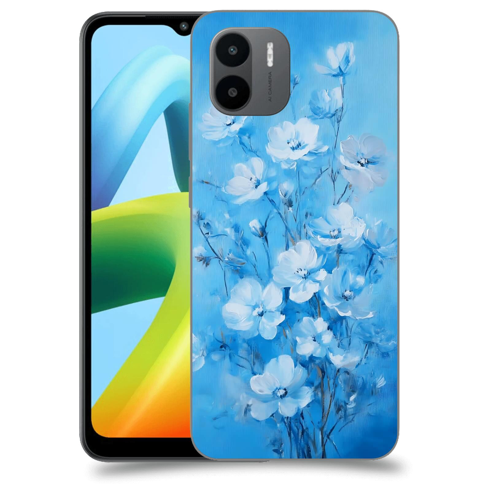 ACOVER Kryt na mobil Xiaomi Redmi A1+ - Modrá ilustrace