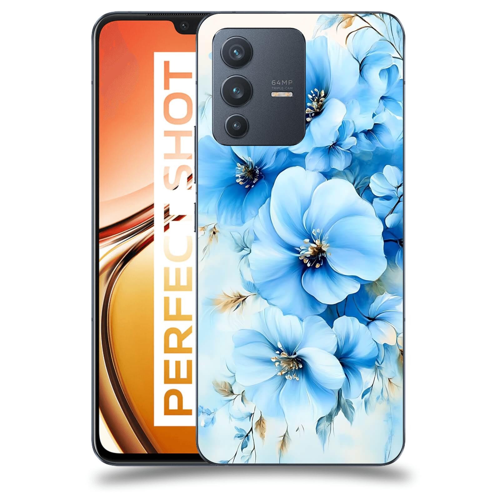 ACOVER Kryt na mobil Vivo V23 5G - Nebeská harmonie