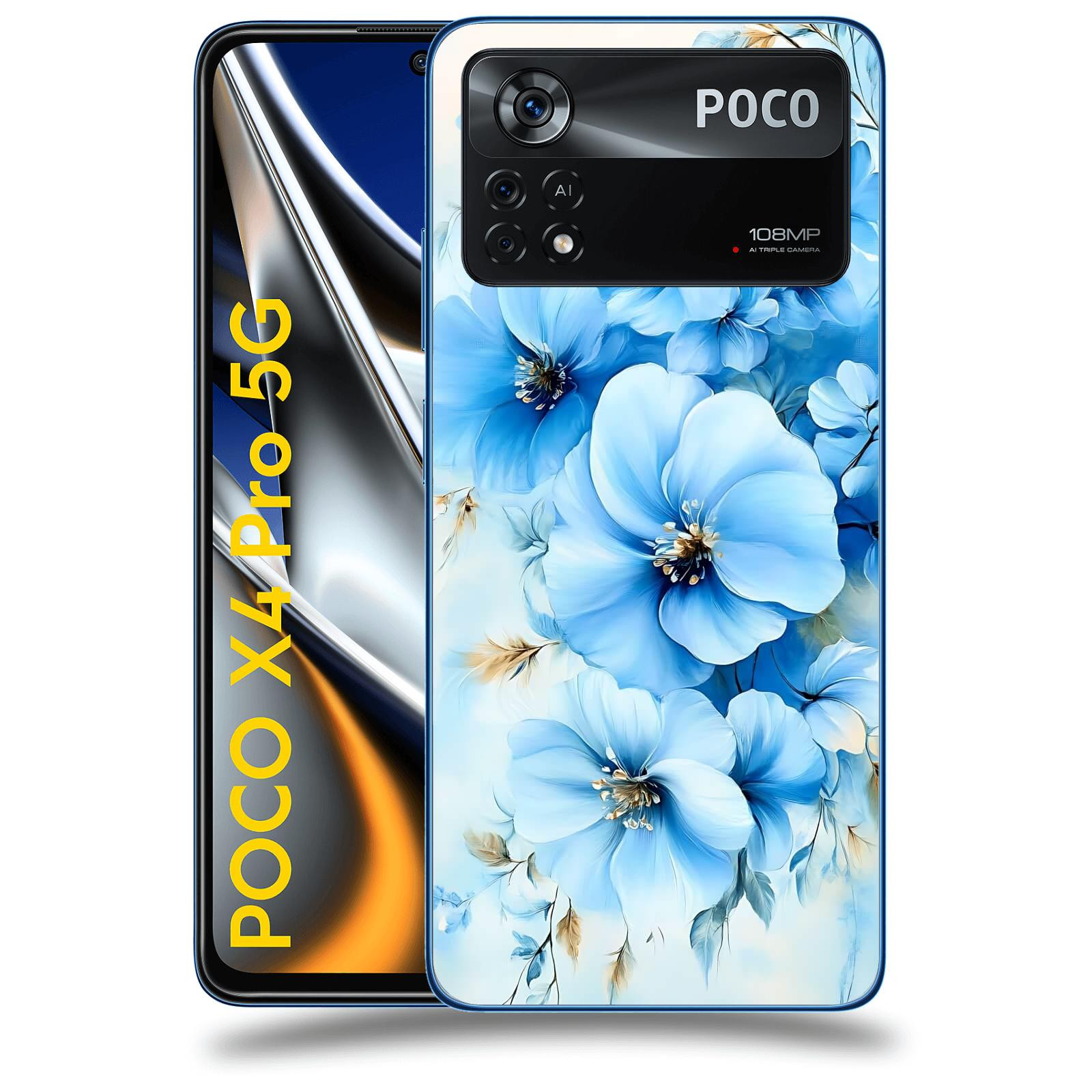 ACOVER Kryt na mobil Xiaomi Poco X4 Pro 5G - Nebeská harmonie