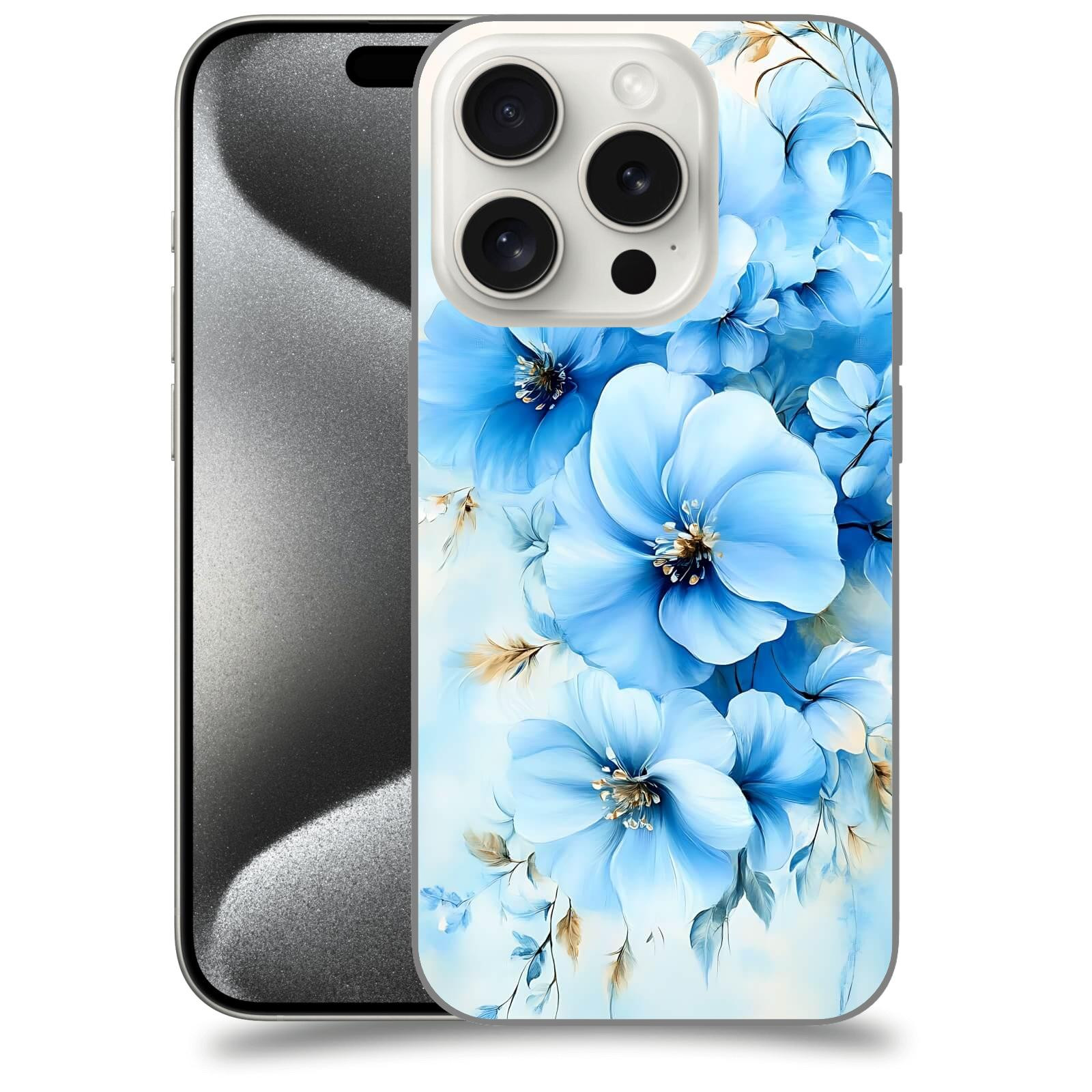 ACOVER Kryt na mobil Apple iPhone 15 pro - Nebeská harmonie