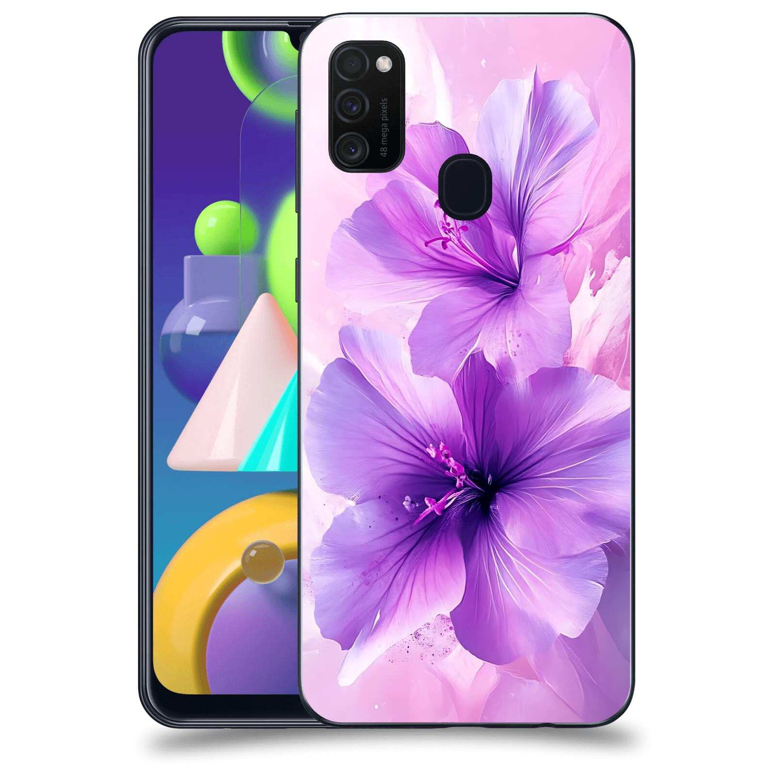 ACOVER Kryt na mobil Samsung Galaxy M21 M215F - Něžná elegance