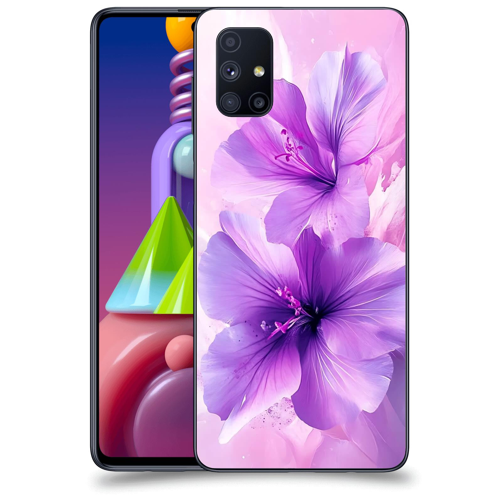 ACOVER Kryt na mobil Samsung Galaxy M51 M515F - Něžná elegance