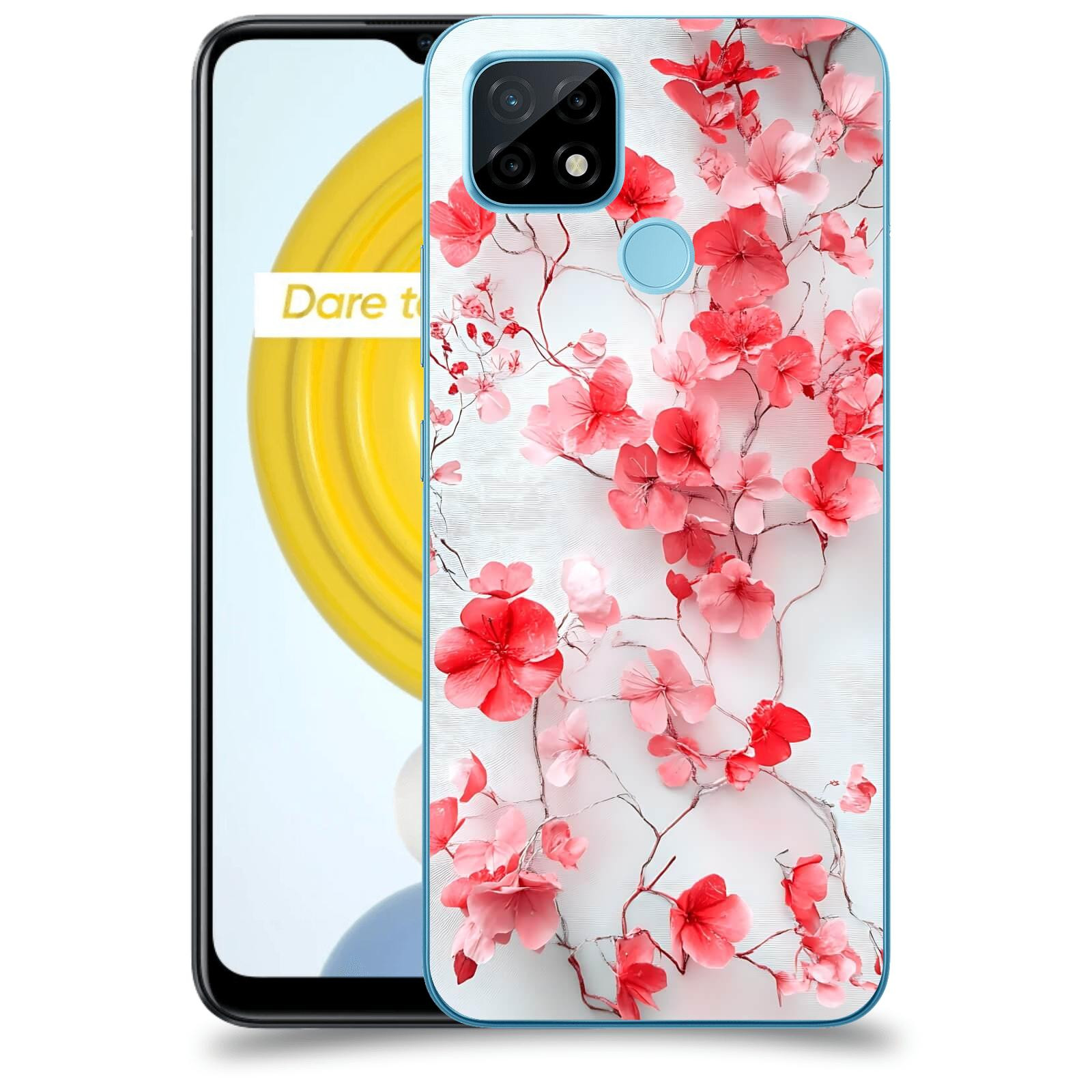ACOVER Kryt na mobil Realme C21 - Něžná síla