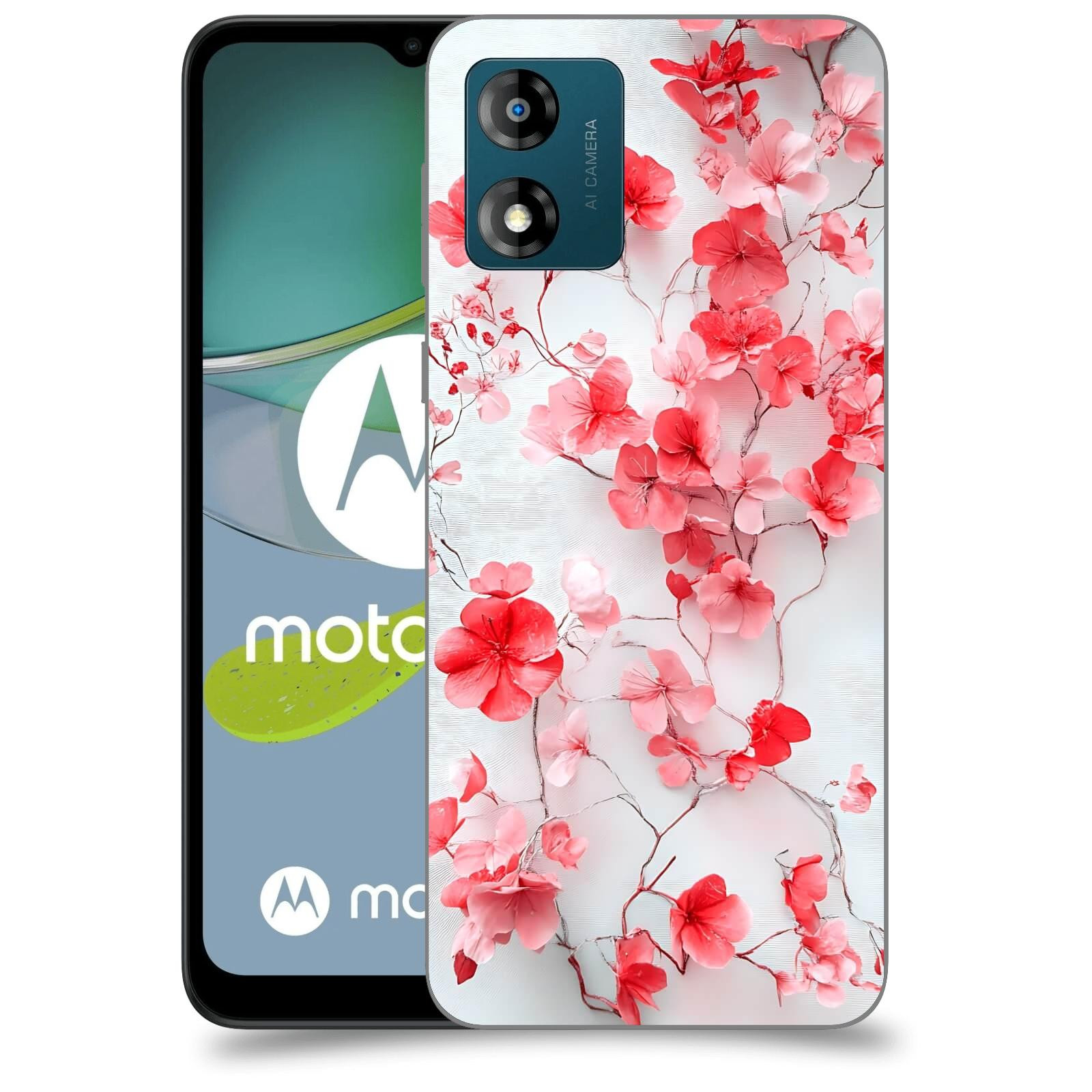 ACOVER Kryt na mobil Motorola Moto E13 - Něžná síla