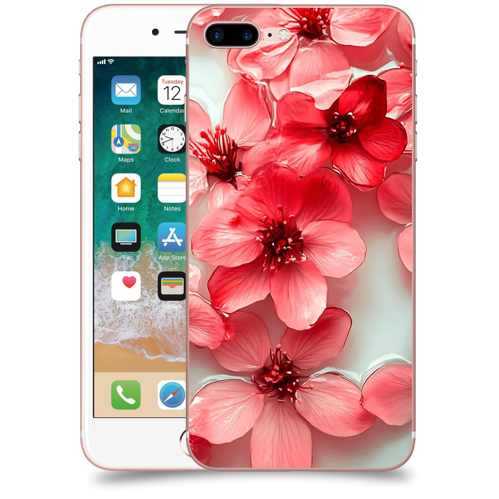 ACOVER Kryt na mobil Apple iPhone 7 Plus - Něžná svěžest