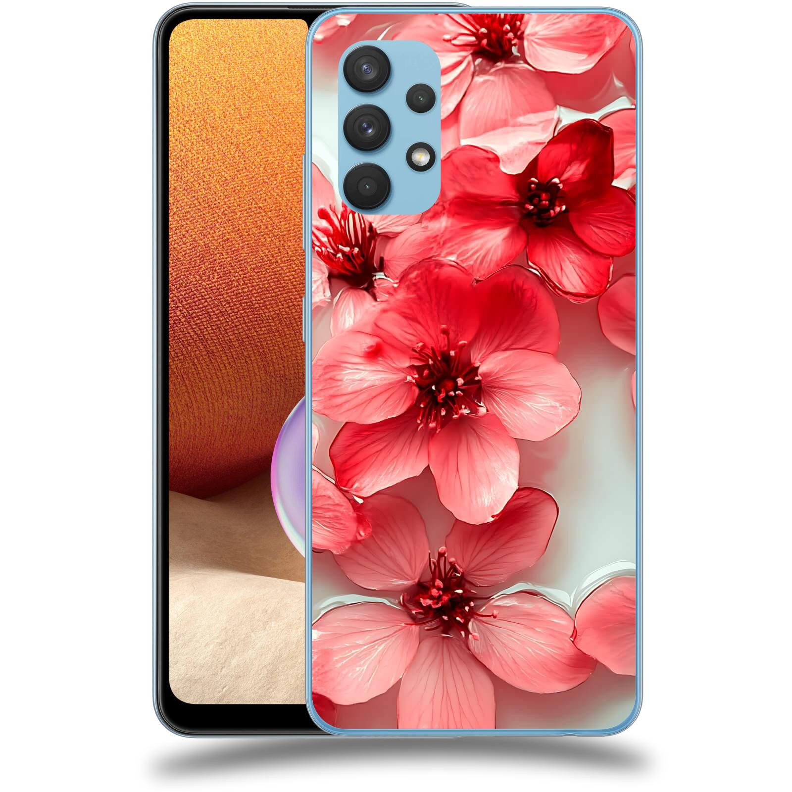 ACOVER Kryt na mobil Samsung Galaxy A32 4G SM-A325F - Něžná svěžest