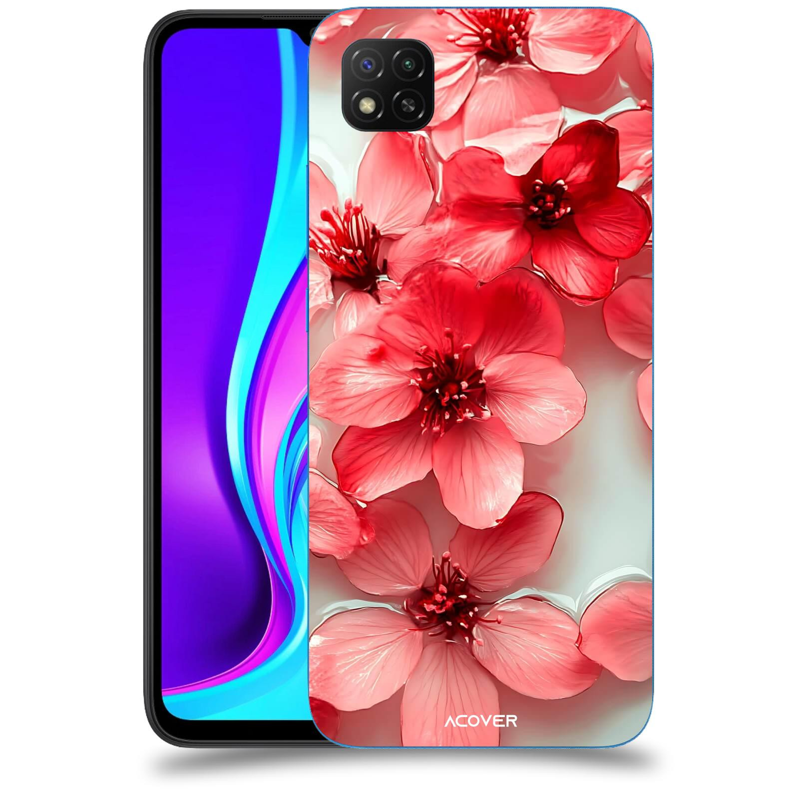 ACOVER Kryt na mobil Xiaomi Redmi 9C - Něžná svěžest