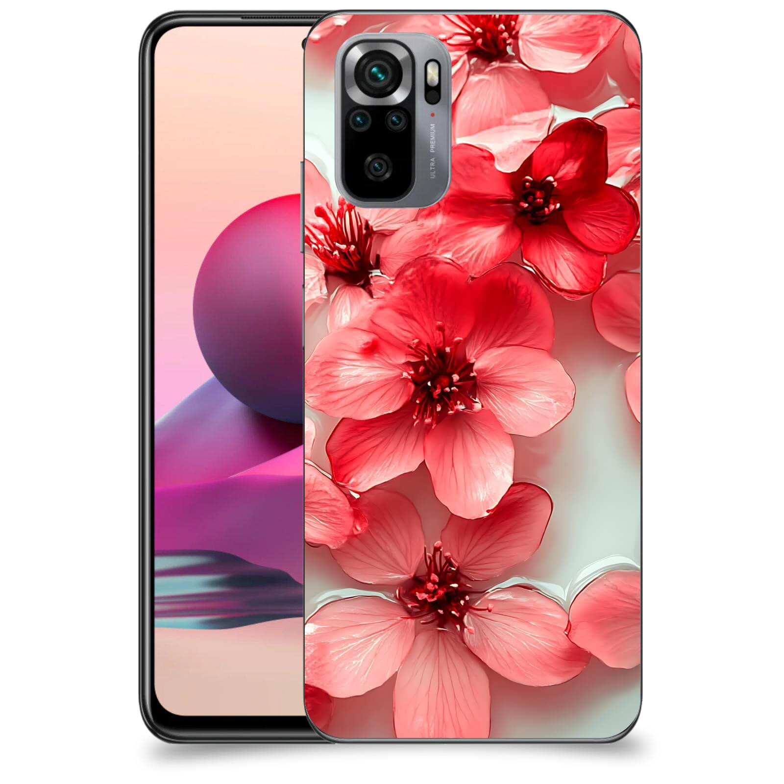 ACOVER Kryt na mobil Xiaomi Redmi Note 10S - Něžná svěžest