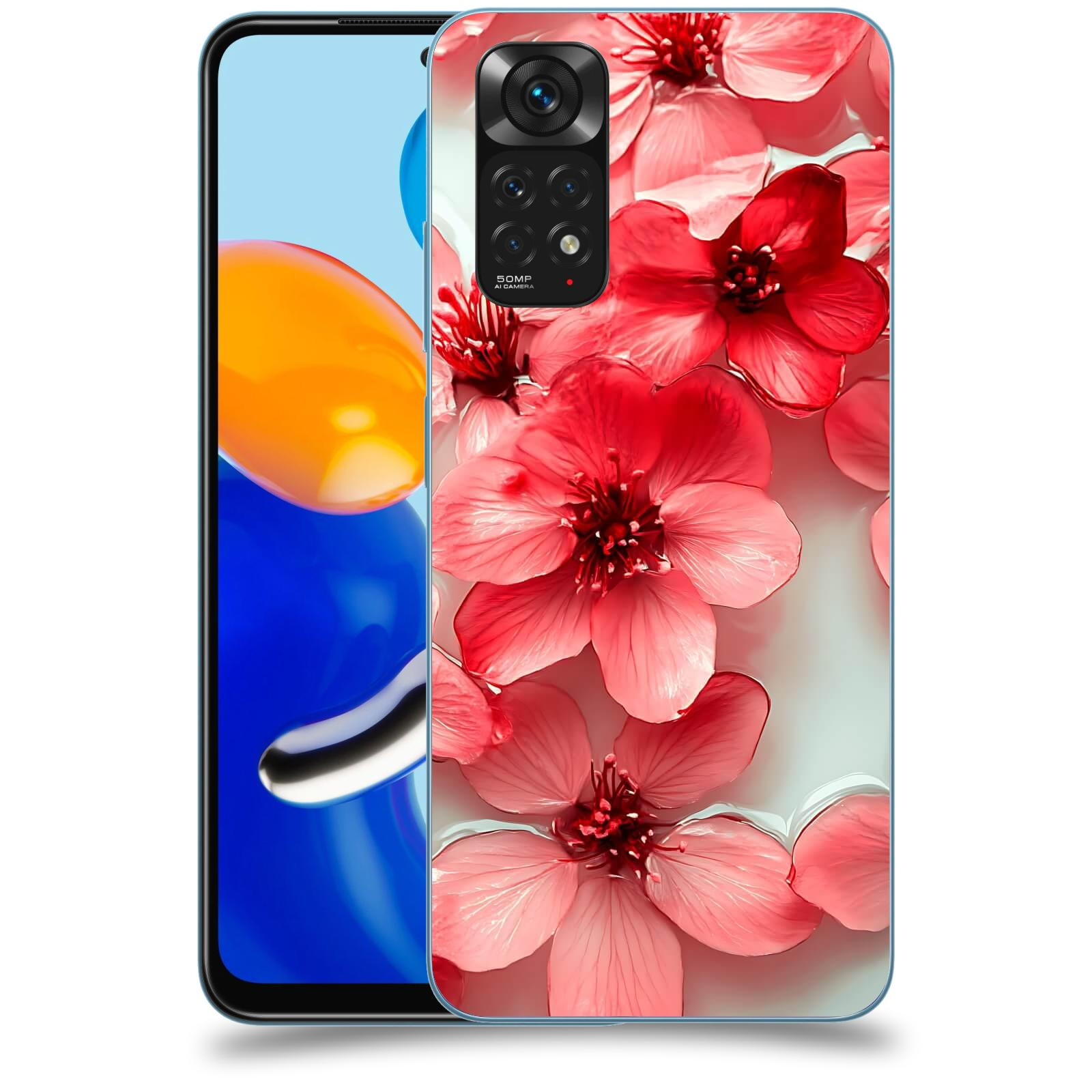 ACOVER Kryt na mobil Xiaomi Redmi Note 11 - Něžná svěžest