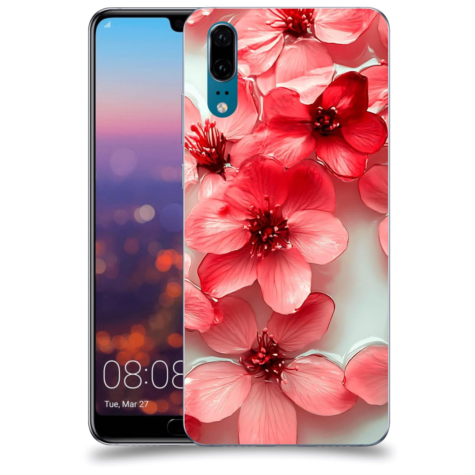 ACOVER Kryt na mobil Huawei P20 - Něžná svěžest