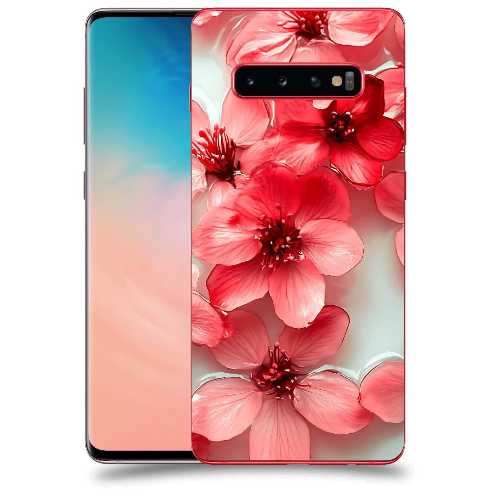 ACOVER Kryt na mobil Samsung Galaxy S10 Plus G975 - Něžná svěžest