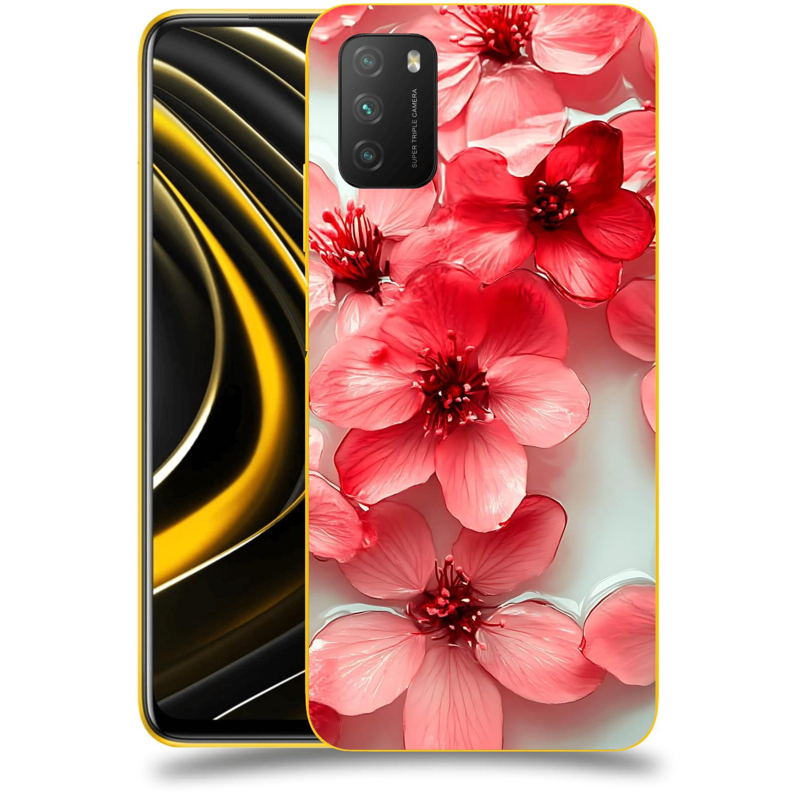 ACOVER Kryt na mobil Xiaomi Poco M3 - Něžná svěžest