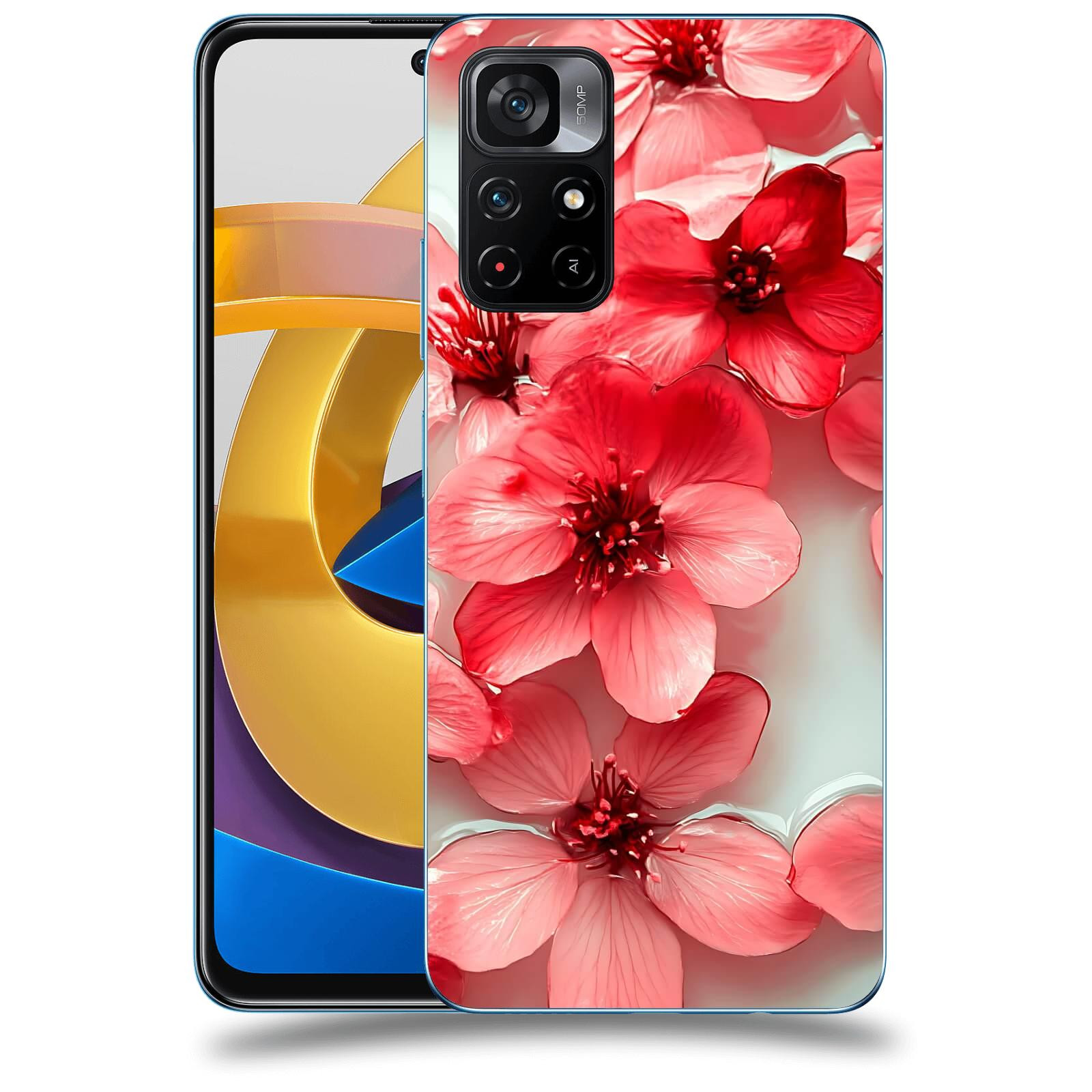 ACOVER Kryt na mobil Xiaomi Poco M4 Pro - Něžná svěžest